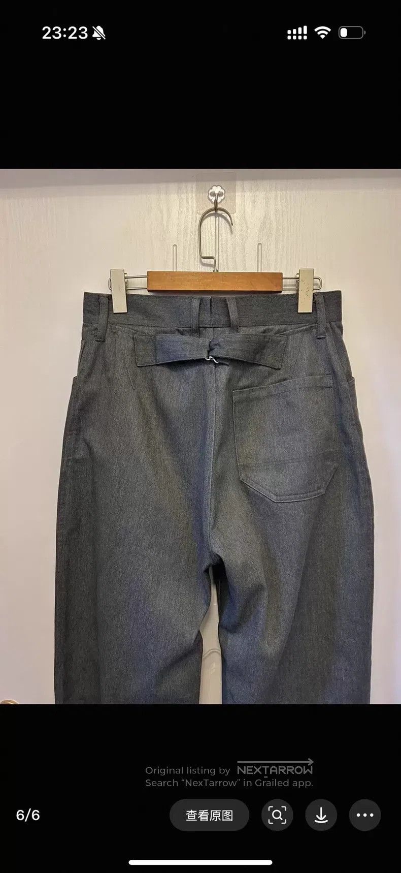 Junya Watanabe Junya Watanabe size M Gray Pants Size US 27 - 6 Thumbnail