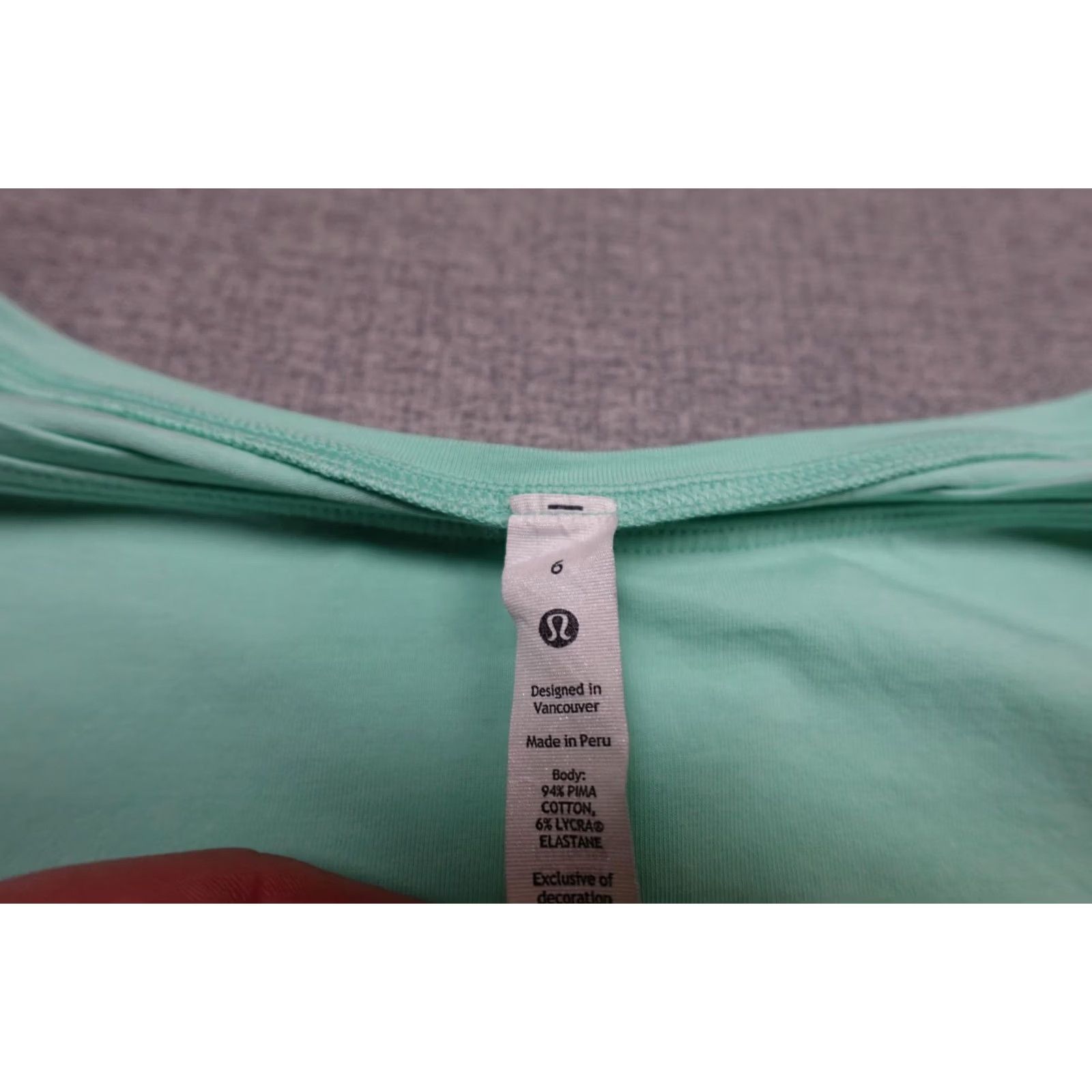 Lululemon Lululemon T-Shirt Dress Womens 6 Green Jersey 3/4 Sleeve Boat Neck Short Dress Casual Size M / US 6-8 / IT 42-44 - 3 Thumbnail