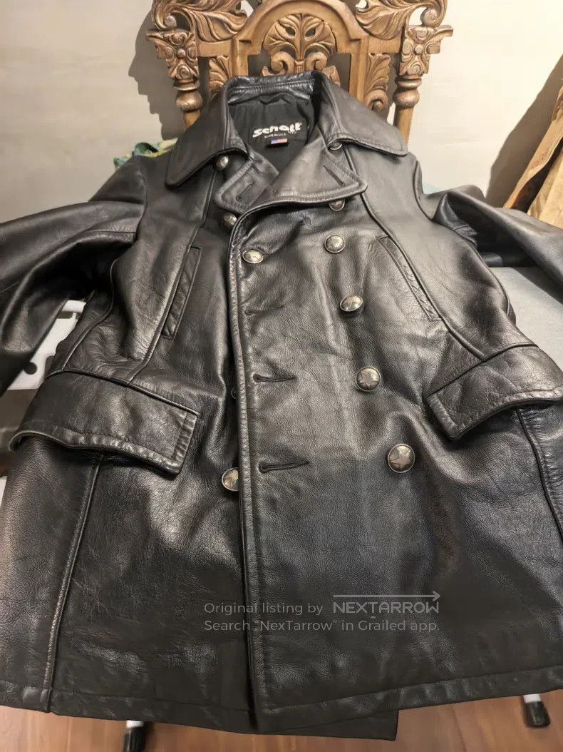 Schott Schott Genuine leather coat Size US M / EU 48-50 / 2 - 6 Thumbnail