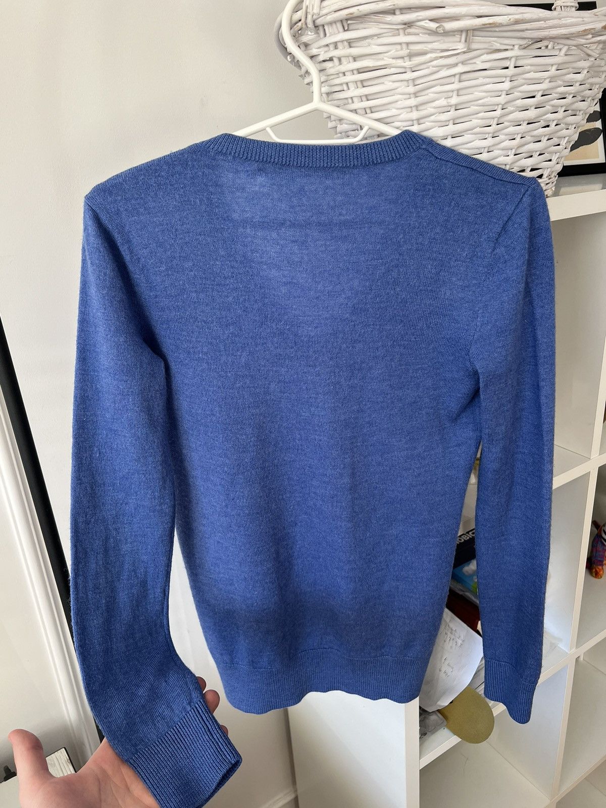 Polo Ralph Lauren × Ralph Lauren Sport × Vintage Vintage Polo Sport Ralph Lauren V-neck Knit Sweater Jumper Size S / US 4 / IT 40 - 6 Thumbnail