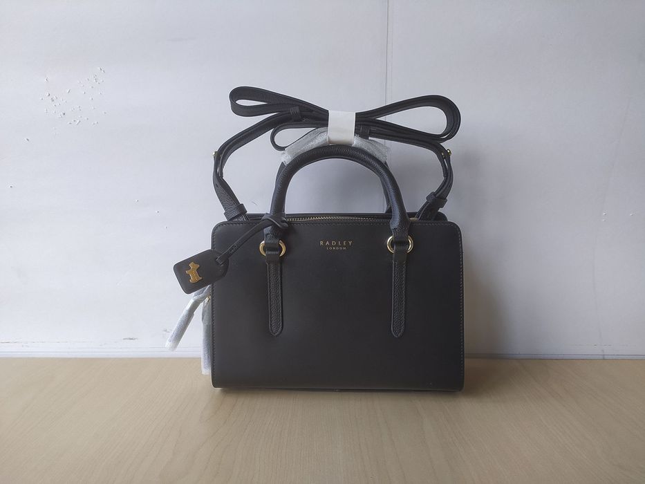 Other Radley London Black Leather Top Handles Crossbody Bag | Grailed