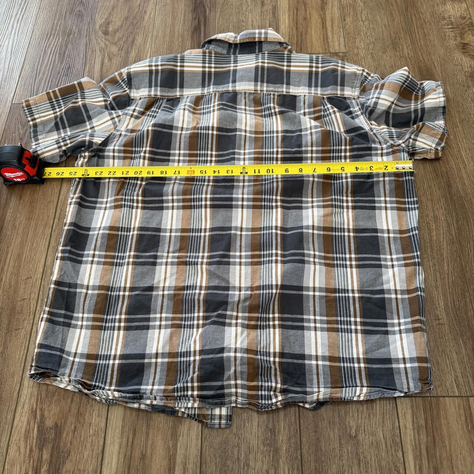 Carhartt Carhartt Relaxed Fit Plaid Button Up Shirt XL Workwear Size US XL / EU 56 / 4 - 5 Thumbnail