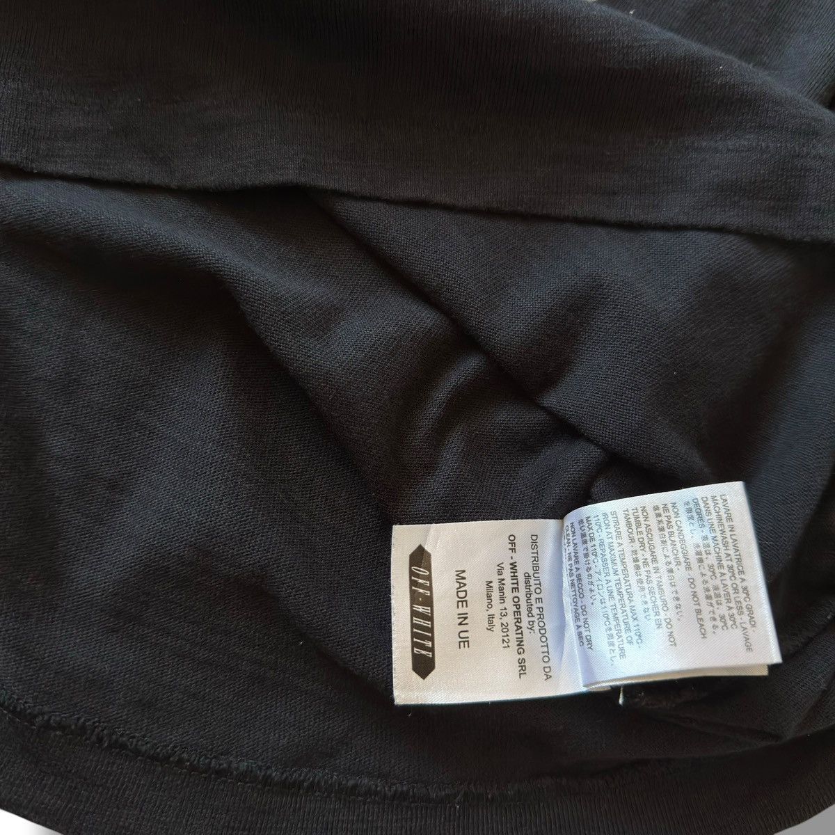 Off-White FW15 Off-White D.O.A Distressed Tshirt Size US L / EU 52-54 / 3 - 15 Thumbnail
