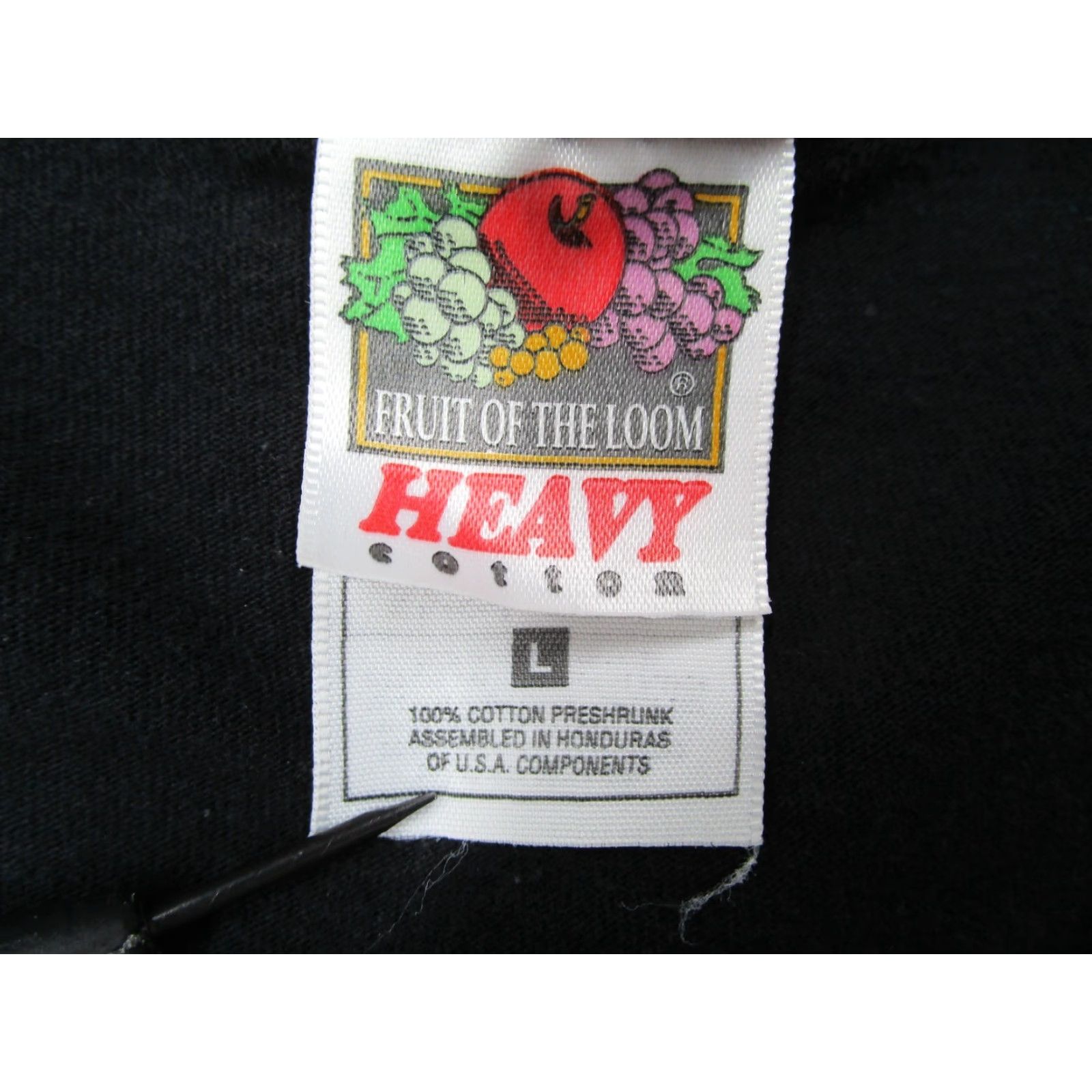 Fruit Of The Loom Vintage Fruit of the Loom Shirt Mens Large Black Mardi Gras 2000 Millennium 90s Retro T-Shirt Size US L / EU 52-54 / 3 - 3 Thumbnail