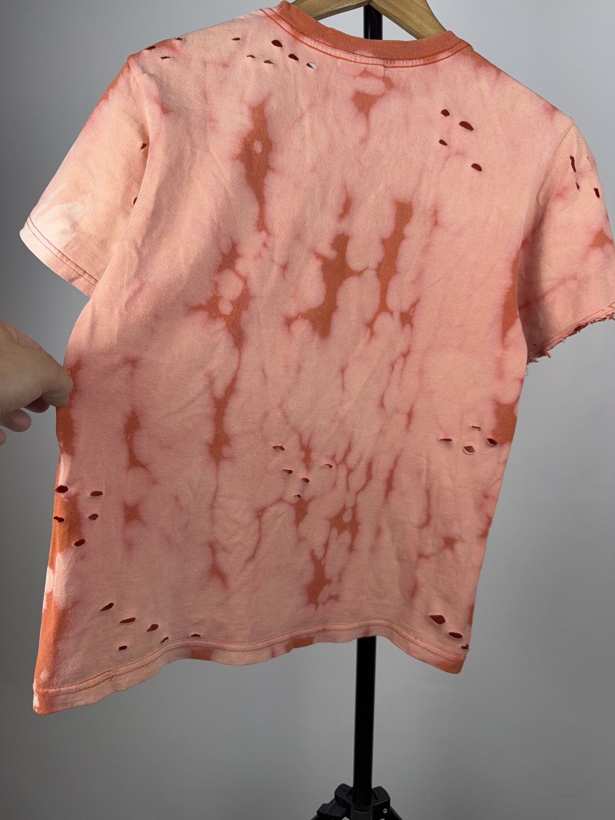 Nike Custom Bleached Nike Tee Distressed Y2K Grunge Style 90s Size US XS / EU 42 / 0 - 9 Thumbnail