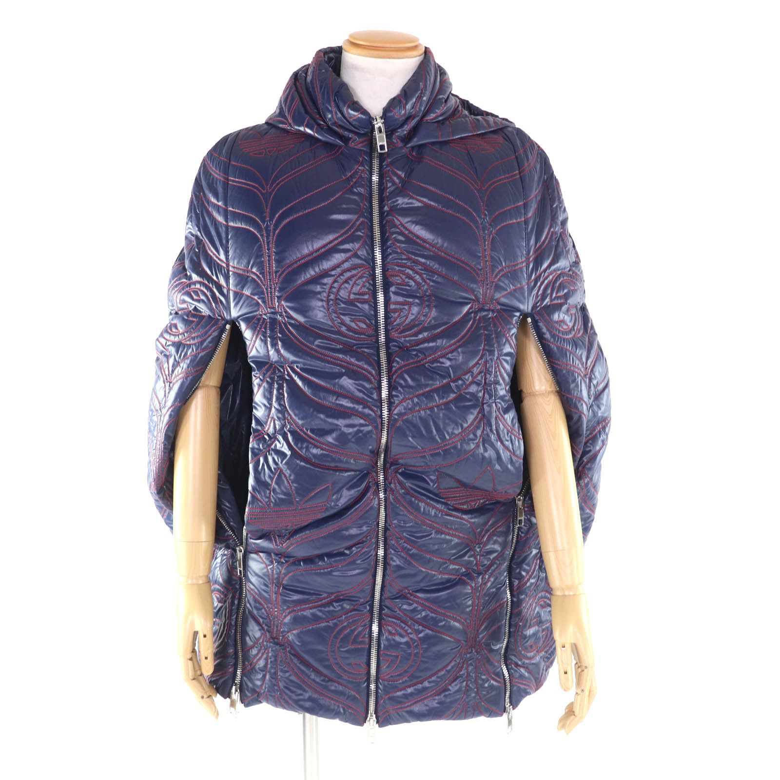 Gucci Gucci×adidas Nylon Poncho Textile Outerwear 727794 DUTY FREE for USA