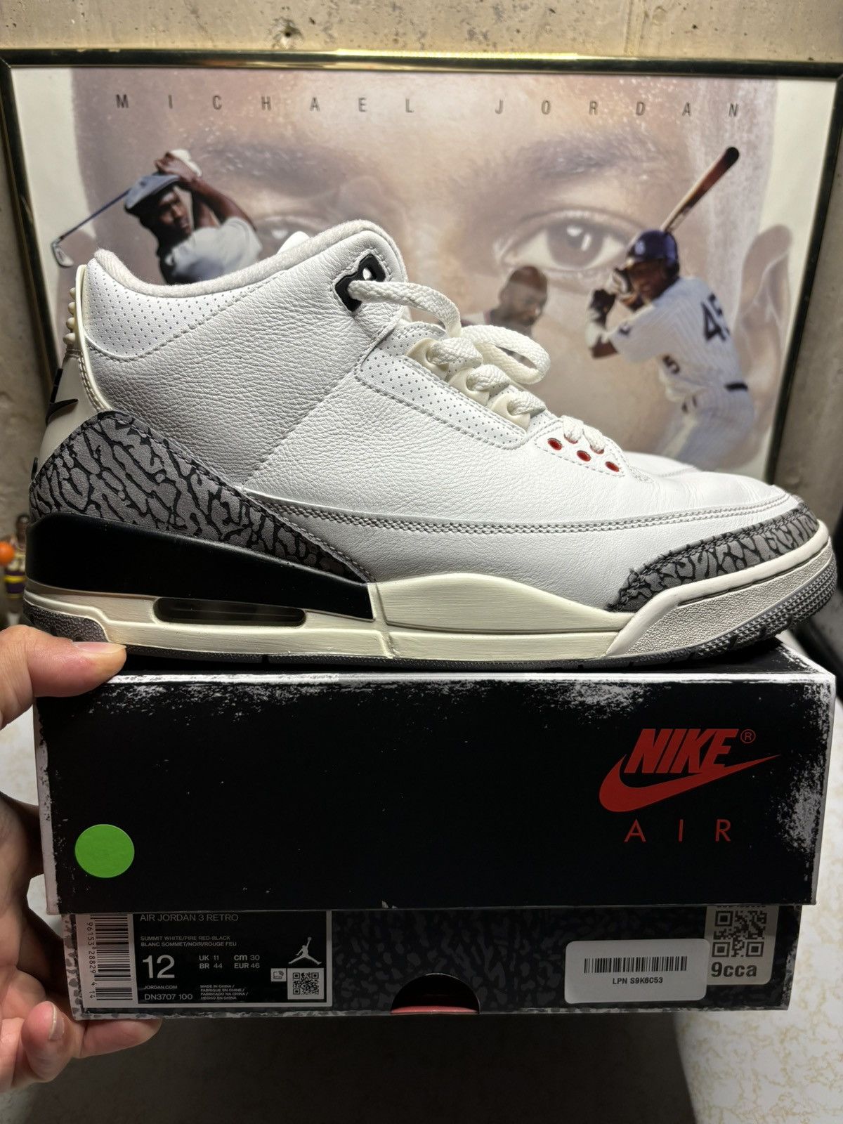Air Jordan 3 Retro cement reimagined