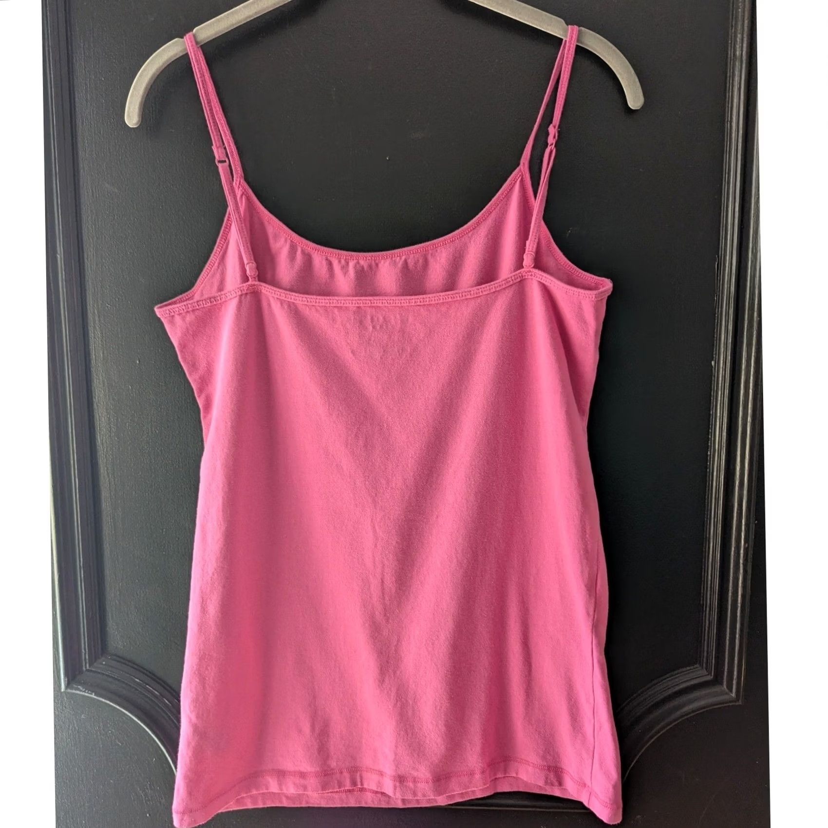 Aeropostale Aeropostale Pink Favorite Cami Tank Top Glitter Logo Spaghetti Strap Adjustable Strap Tank Womens XL Casual Summer Size XL / US 12-14 / IT 48-50 - 2 Thumbnail
