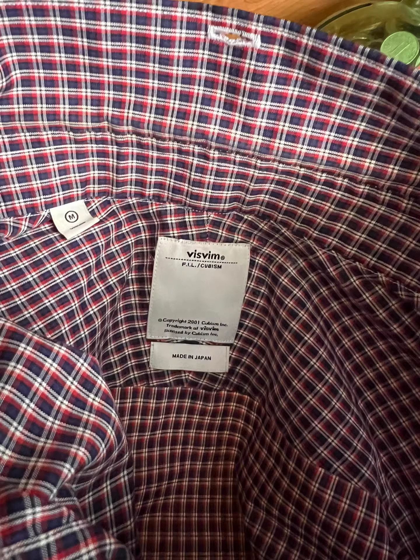 Visvim visvim Early Check Cotton Shirt Size US M / EU 48-50 / 2 - 7 Thumbnail