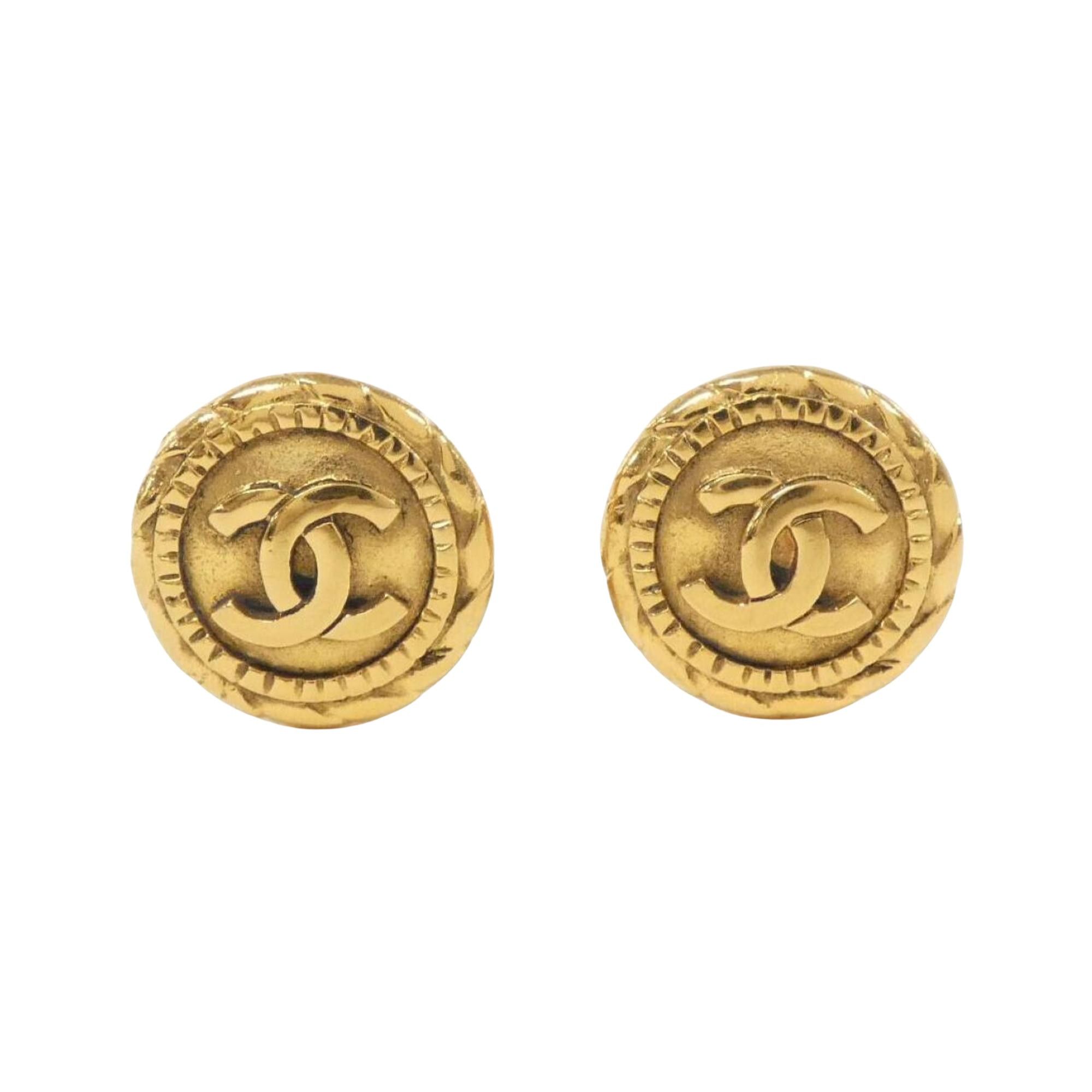 Chanel Chanel Coco Mark earring Size ONE SIZE - 1 Thumbnail