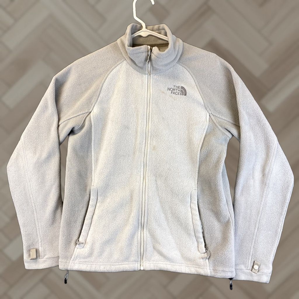 The North Face The North Face Fleece Jacket Womens Medium M Gray Full Zip Soft Pockets /52-38 Size M / US 6-8 / IT 42-44 - 1 Thumbnail