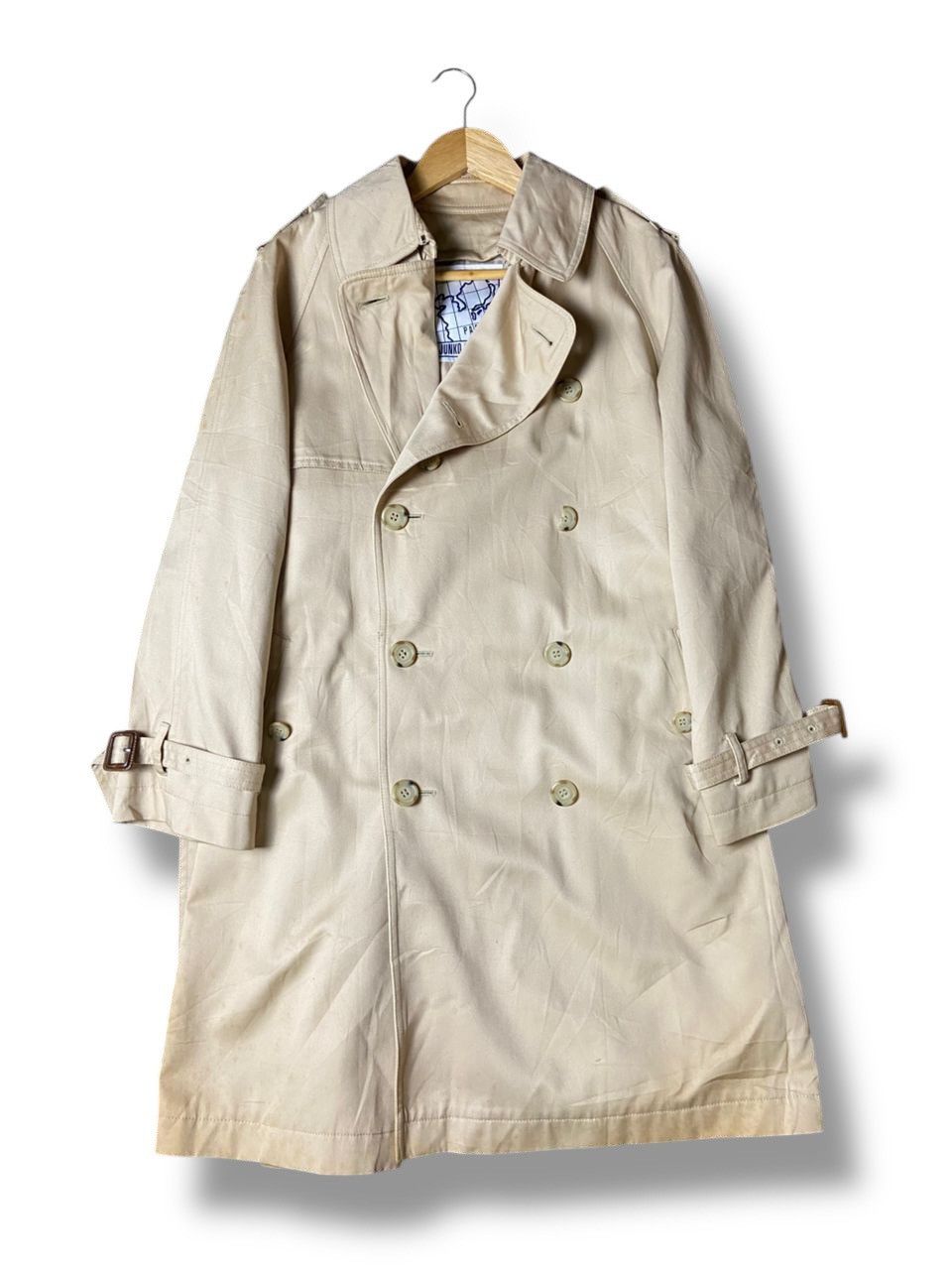 Japanese Brand × Junko Shimada × Vintage Vintage Junko Shimada Double Breasted Long Coat (130) Size US XXS / EU 40 - 1 Thumbnail