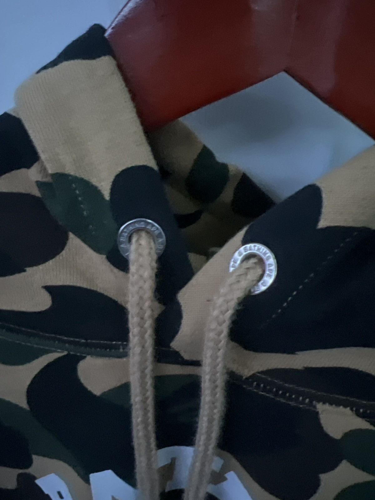 Bape Bape 1st camo pullover hoodie yellow Size US XL / EU 56 / 4 - 4 Thumbnail