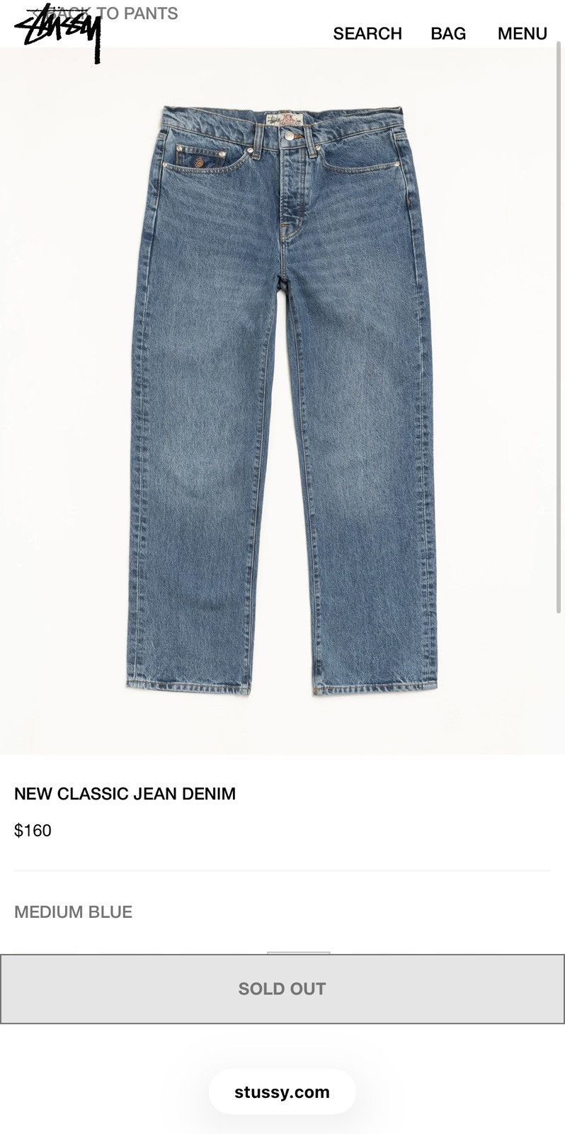 Stussy Stussy leopard print new classic Jean | Grailed