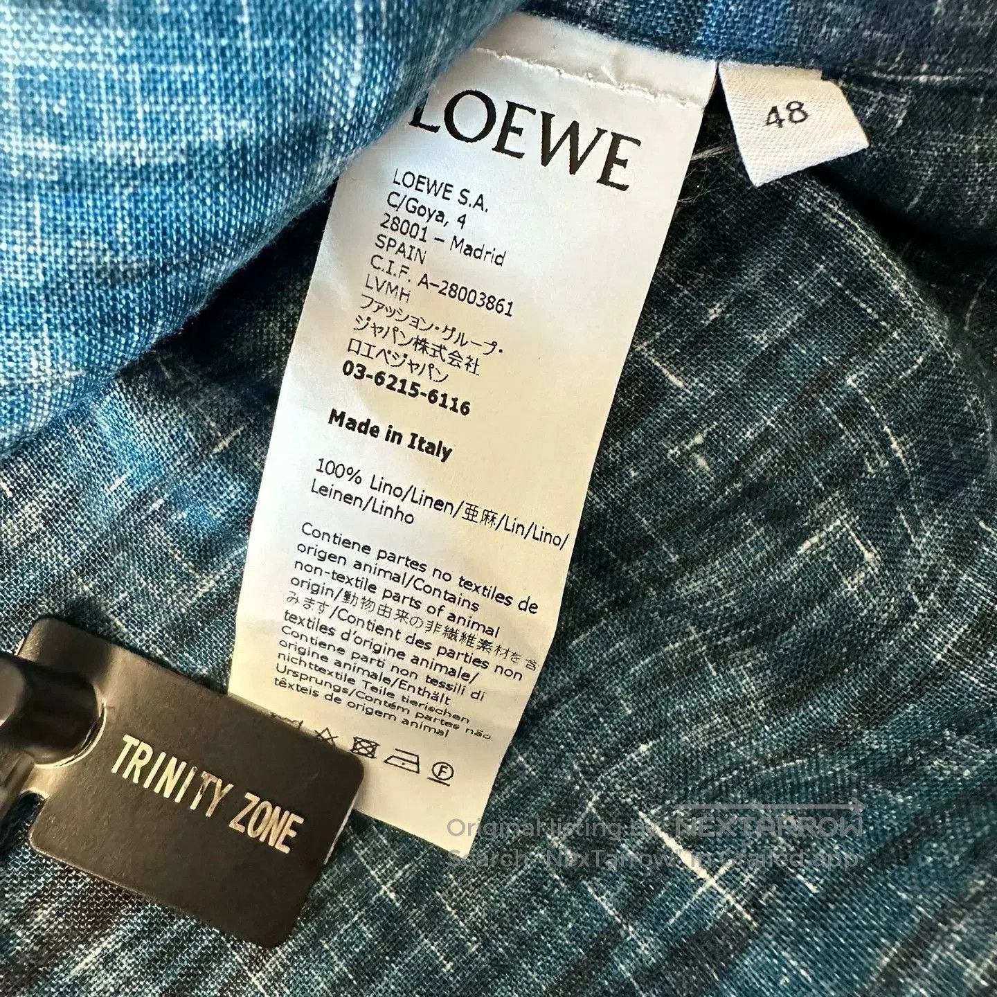 Loewe LOEWE Paula's Ibiza Linen Shirt. Size US M / EU 48-50 / 2 - 4 Thumbnail