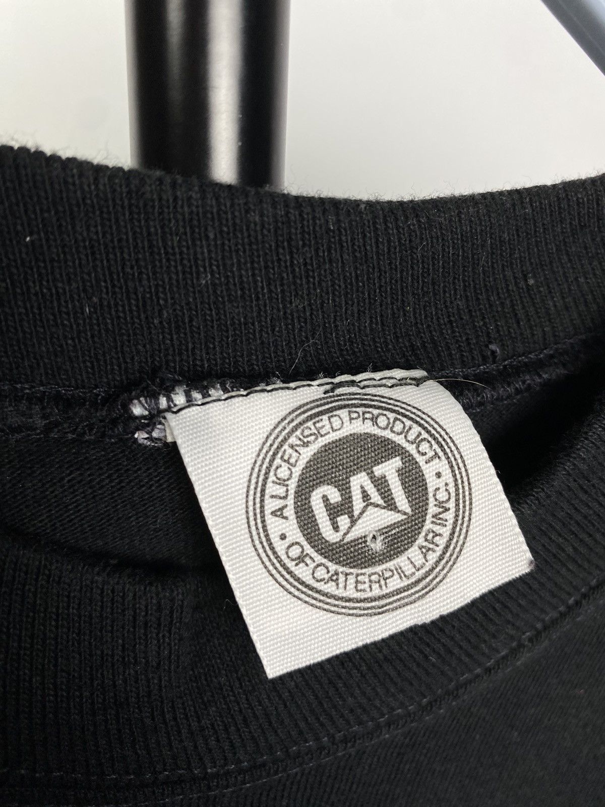 Vintage Vintage 90's Caterpillar CAT Big Logo USA Tee Shirt Size US M / EU 48-50 / 2 - 5 Thumbnail
