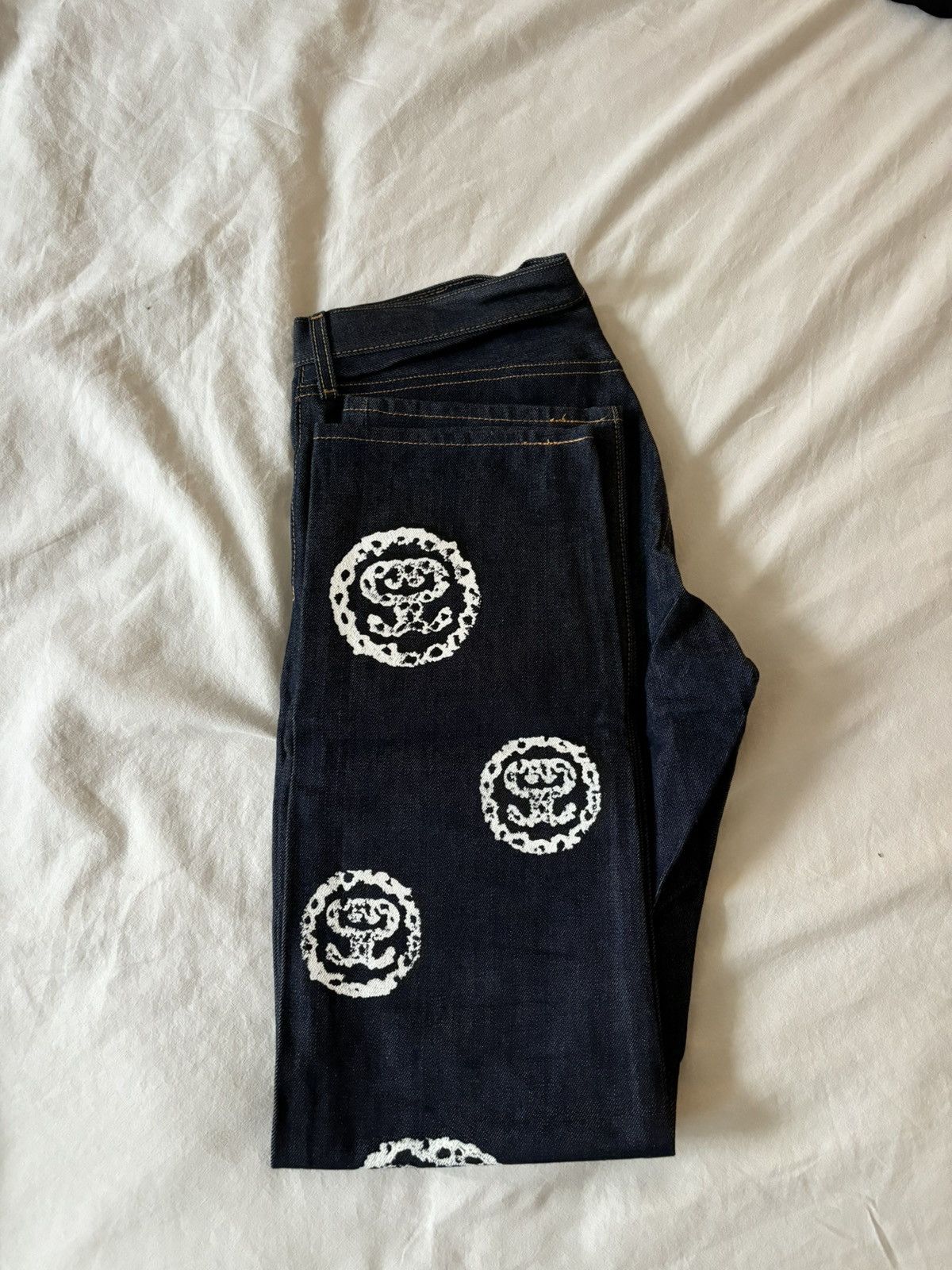 DENIM TEARS × Levi's × Stussy Stussy x Denim Tears Levi’s Raw Selvedge Denim Size US 32 / EU 48 - 5 Thumbnail