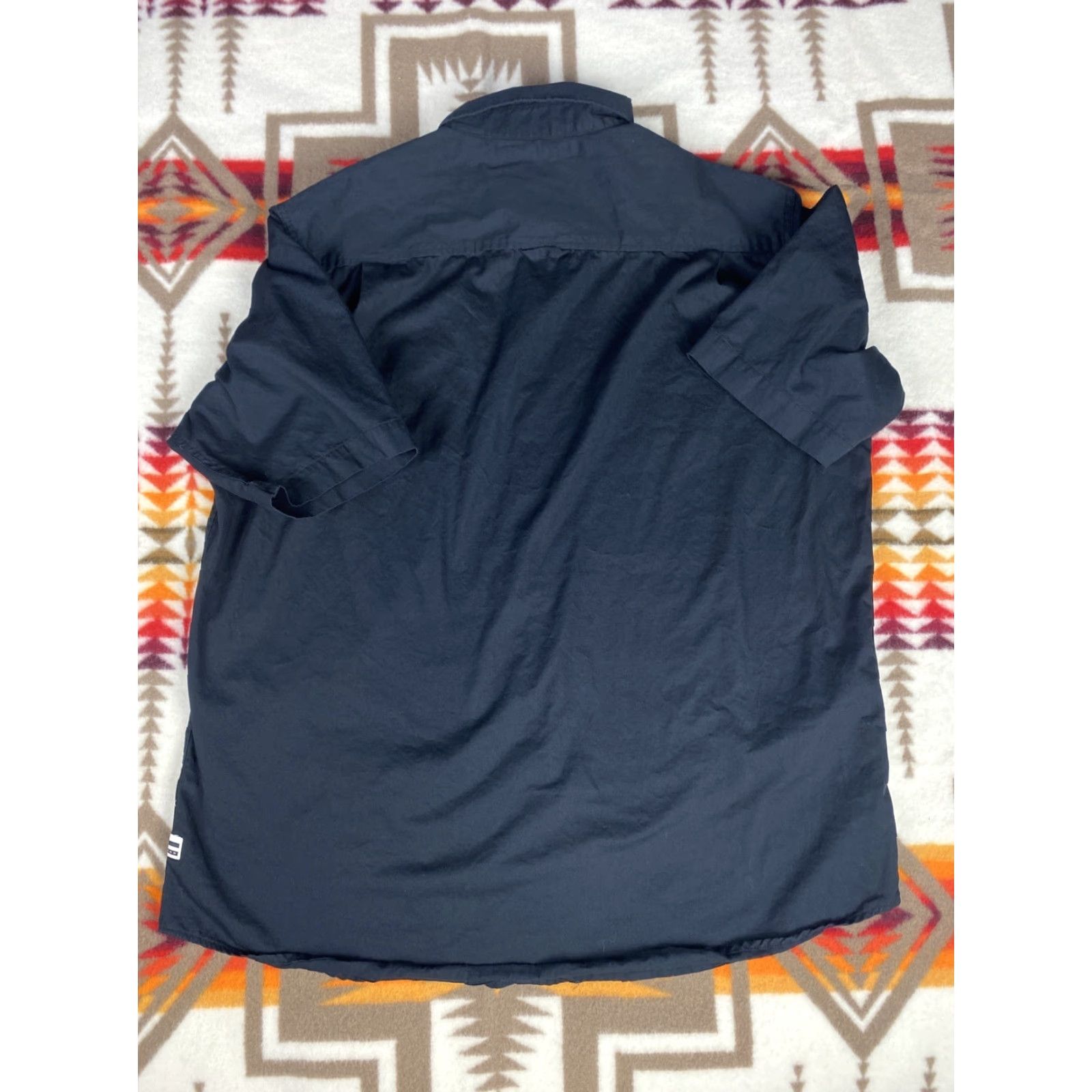Sean John VINTAGE Sean John Puff Daddy Diddy Short Sleeve Button-Up Shirt Black 2XL Mens Shirt 2XL Black Size US XXL / EU 58 / 5 - 2 Thumbnail