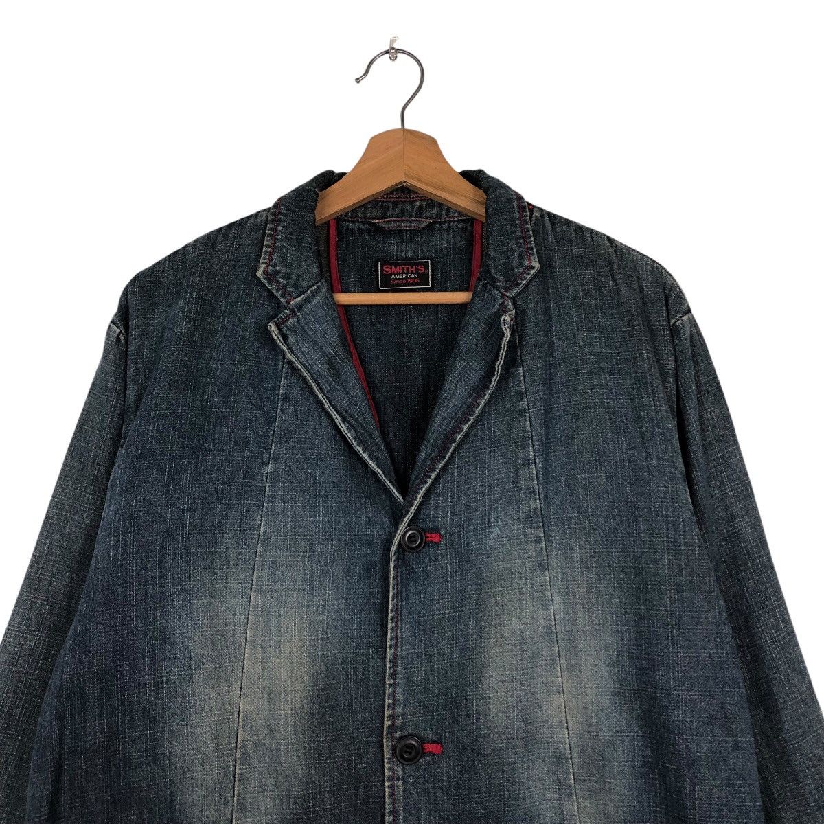 Japanese Brand 📌Vintage Chore Denim Jacket Smith's American Size US L / EU 52-54 / 3 - 4 Thumbnail