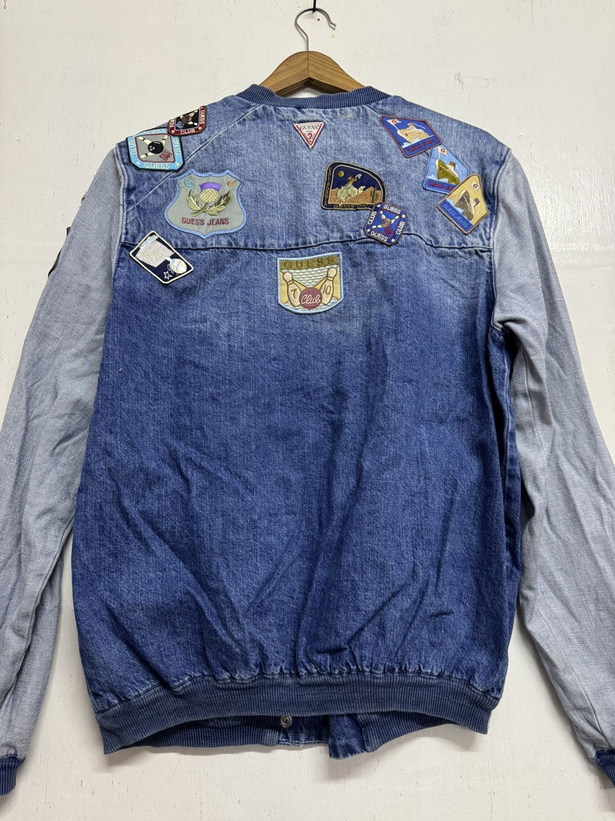 Guess × Vintage Vintage Guess Jacket Patchwork Size US M / EU 48-50 / 2 - 6 Thumbnail