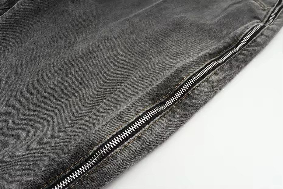 Jean Zipper short denim Size US 29 - 7 Thumbnail