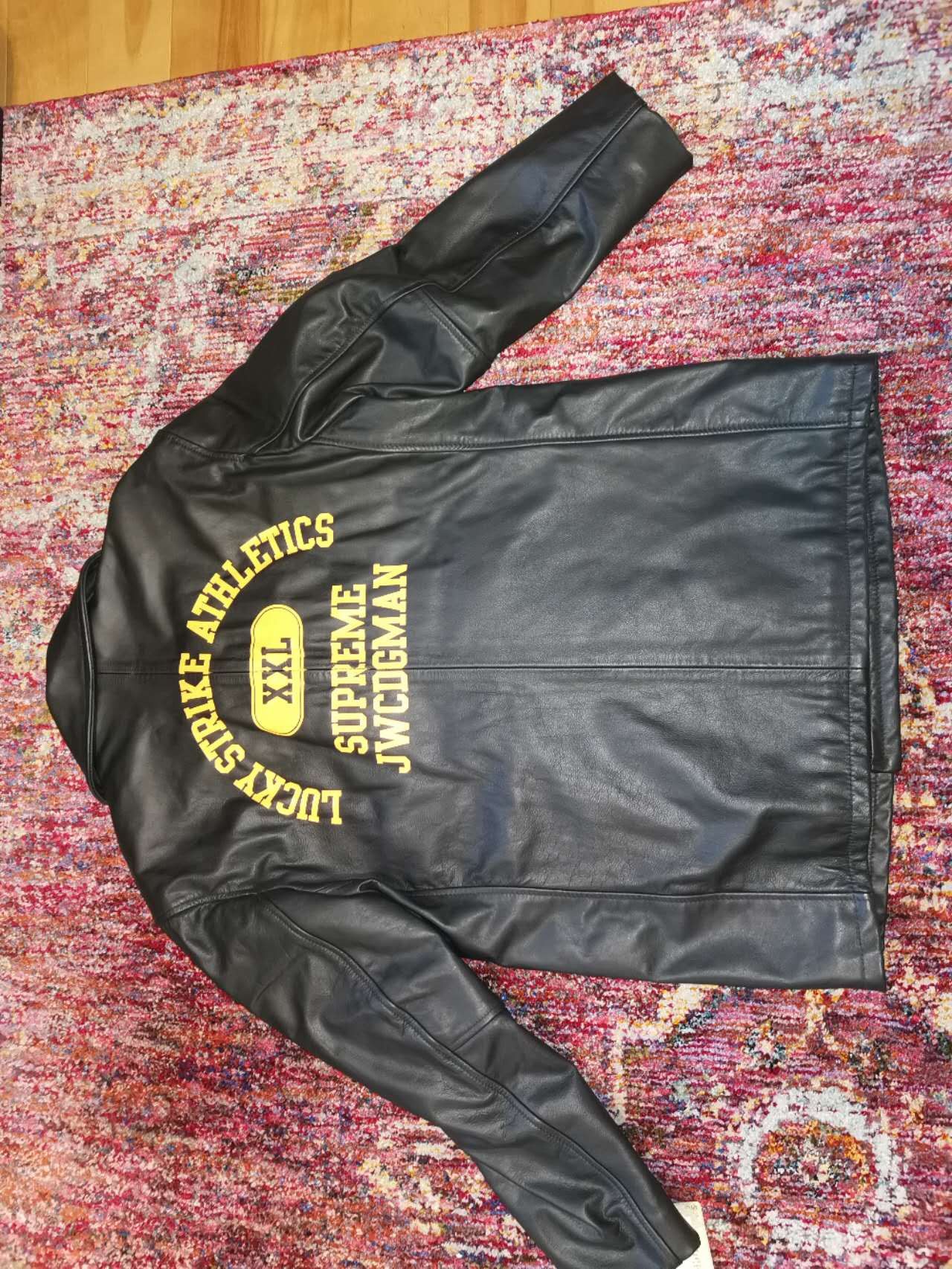 Supreme UNWORN* SUPREME®/JUNYA WATANABE CDG/SCHOTT®LEATHER PEACOAT Size US M / EU 48-50 / 2 - 7 Thumbnail
