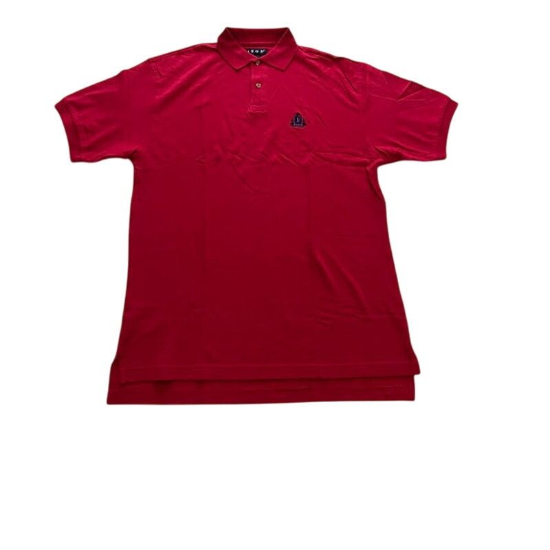 Izod VTG 80s Izod Red Short Sleeve Polo Shirt NWOT Size US L / EU 52-54 / 3 - 1 Thumbnail