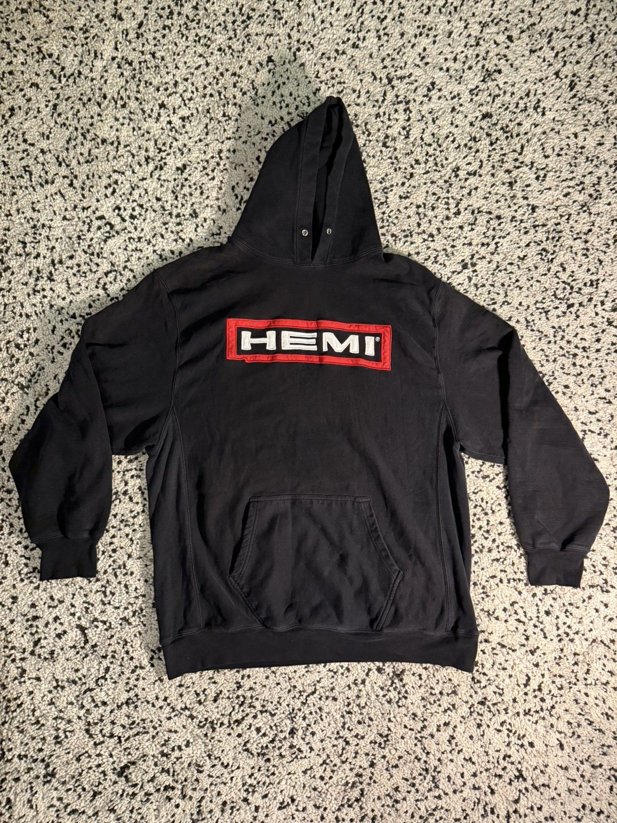 Vintage Vintage Hemi Hoodie - Streetwear Y2K Size US XL / EU 56 / 4 - 1 Thumbnail