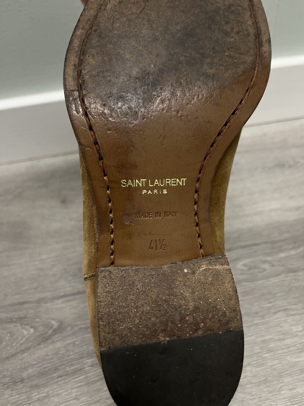 Saint Laurent Paris Wyatt Chelsea Boot Size US 8.5 EU 41.5 Size US 8.5 / EU 41-42 - 12 Thumbnail