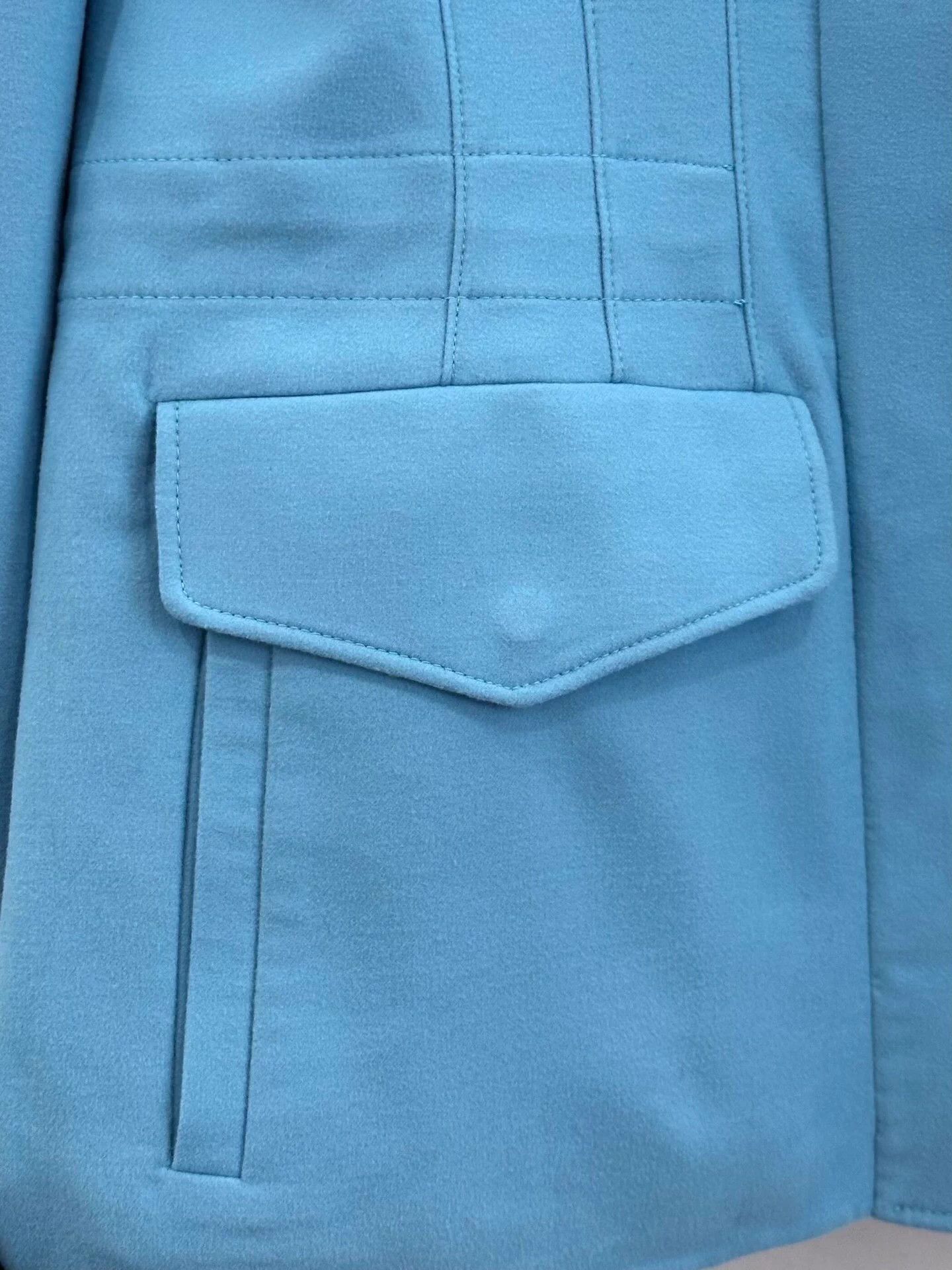 Loro Piana Loro Piana Traveller 4-Pocket Wool Jkt Wmn's Blue 38 New Size XS / US 0-2 / IT 36-38 - 6 Thumbnail