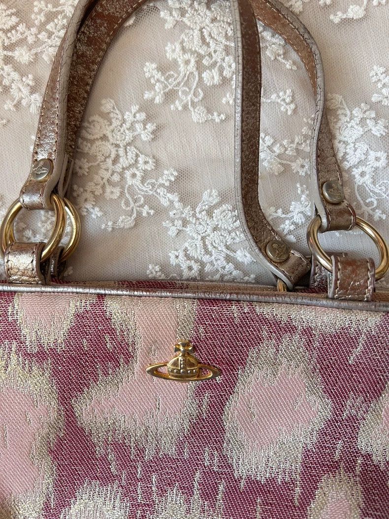 Vivienne Westwood Vivienne Westwood size os Mid-old leopard print pink gold l Size ONE SIZE - 3 Thumbnail