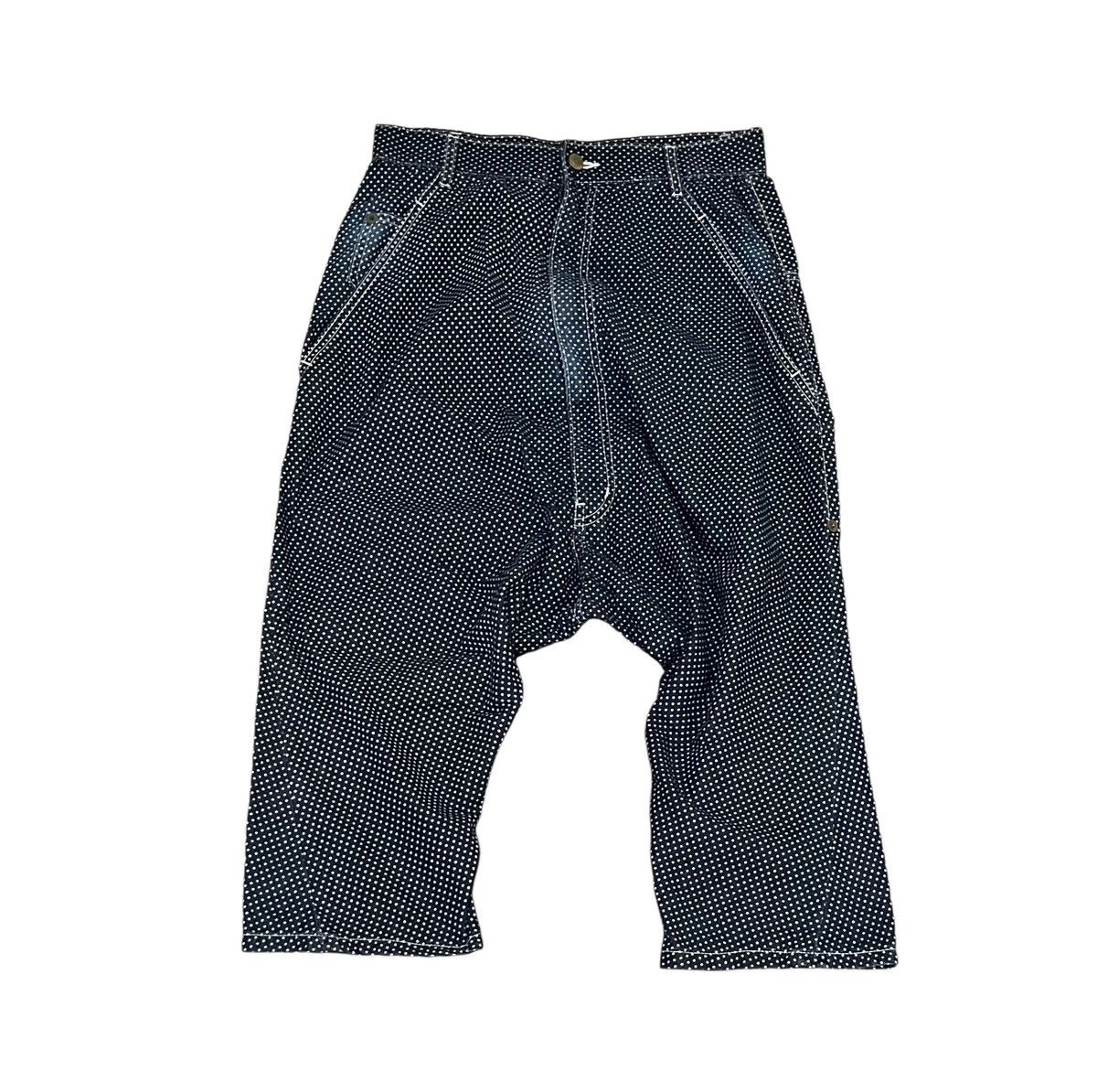 Issey Miyake Mercibeaucoup issey miyake polkadot drop crotch trousers Size US 29 - 1 Thumbnail