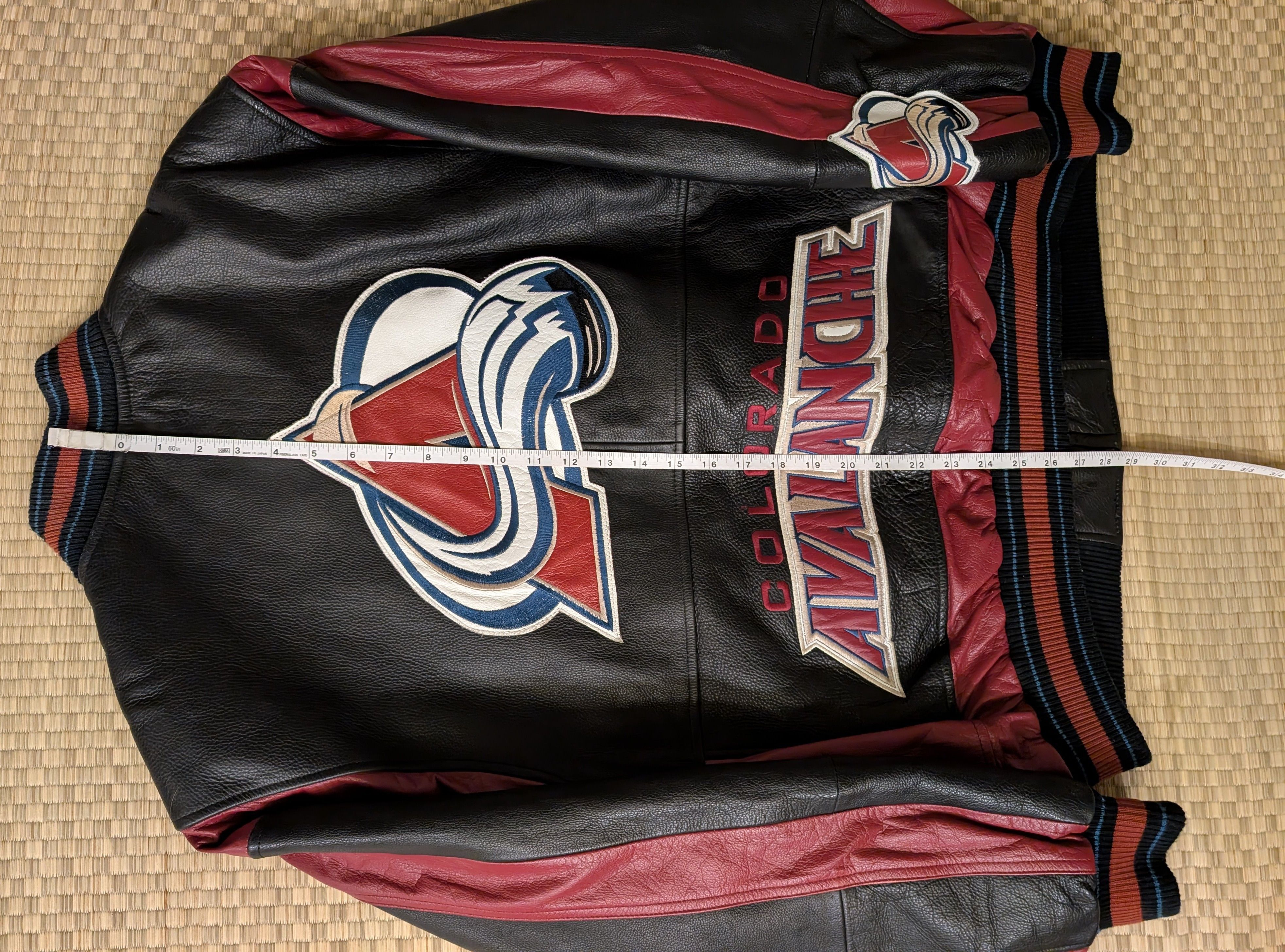 G-III Vtg Official NHL Colorado Avalanche Leather Jacket G•III Size US L / EU 52-54 / 3 - 6 Thumbnail