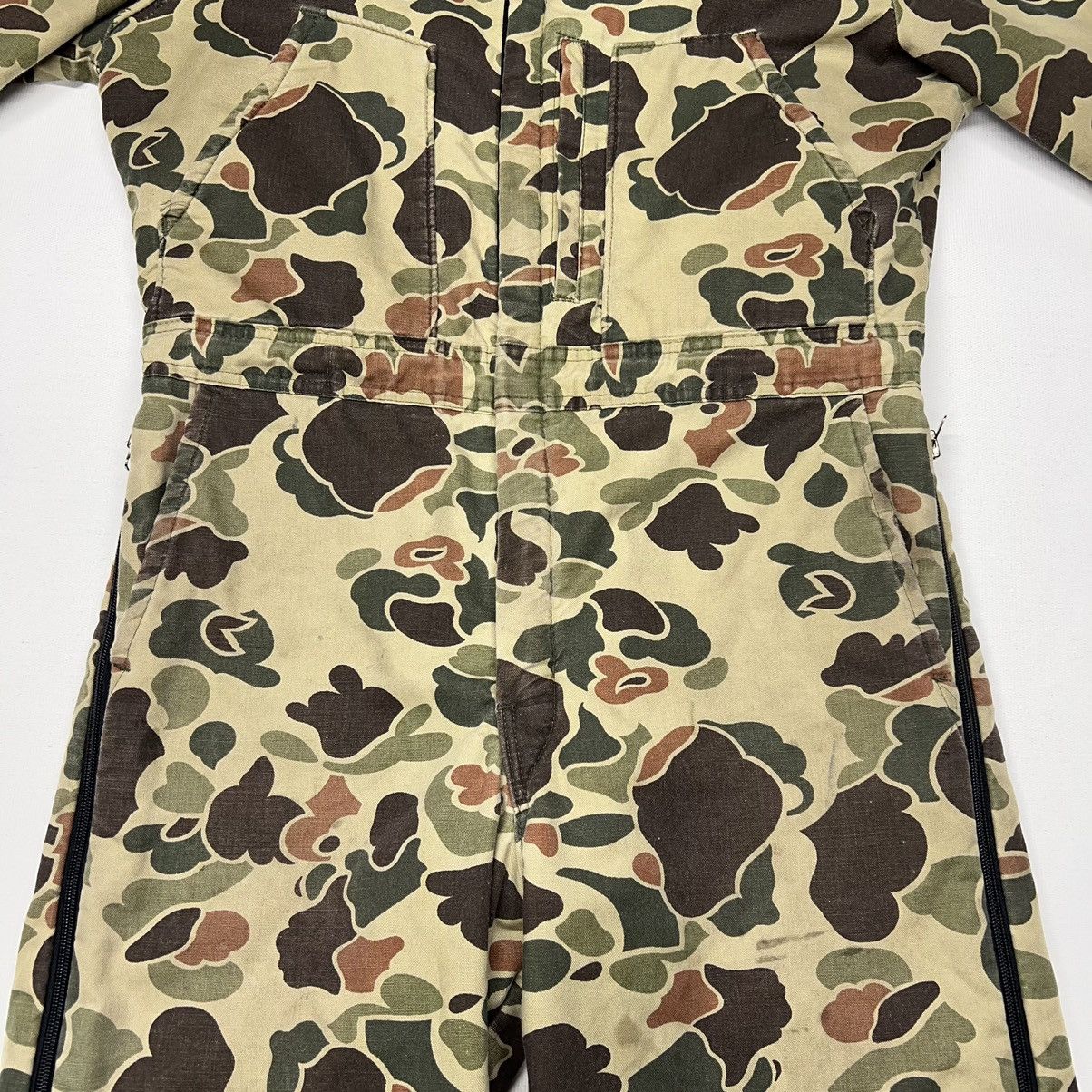 Vintage × Walls VTG Walls Blizzard Pruf Coverall Duck Camo Insulated Zip 90s Size US M / EU 48-50 / 2 - 3 Thumbnail