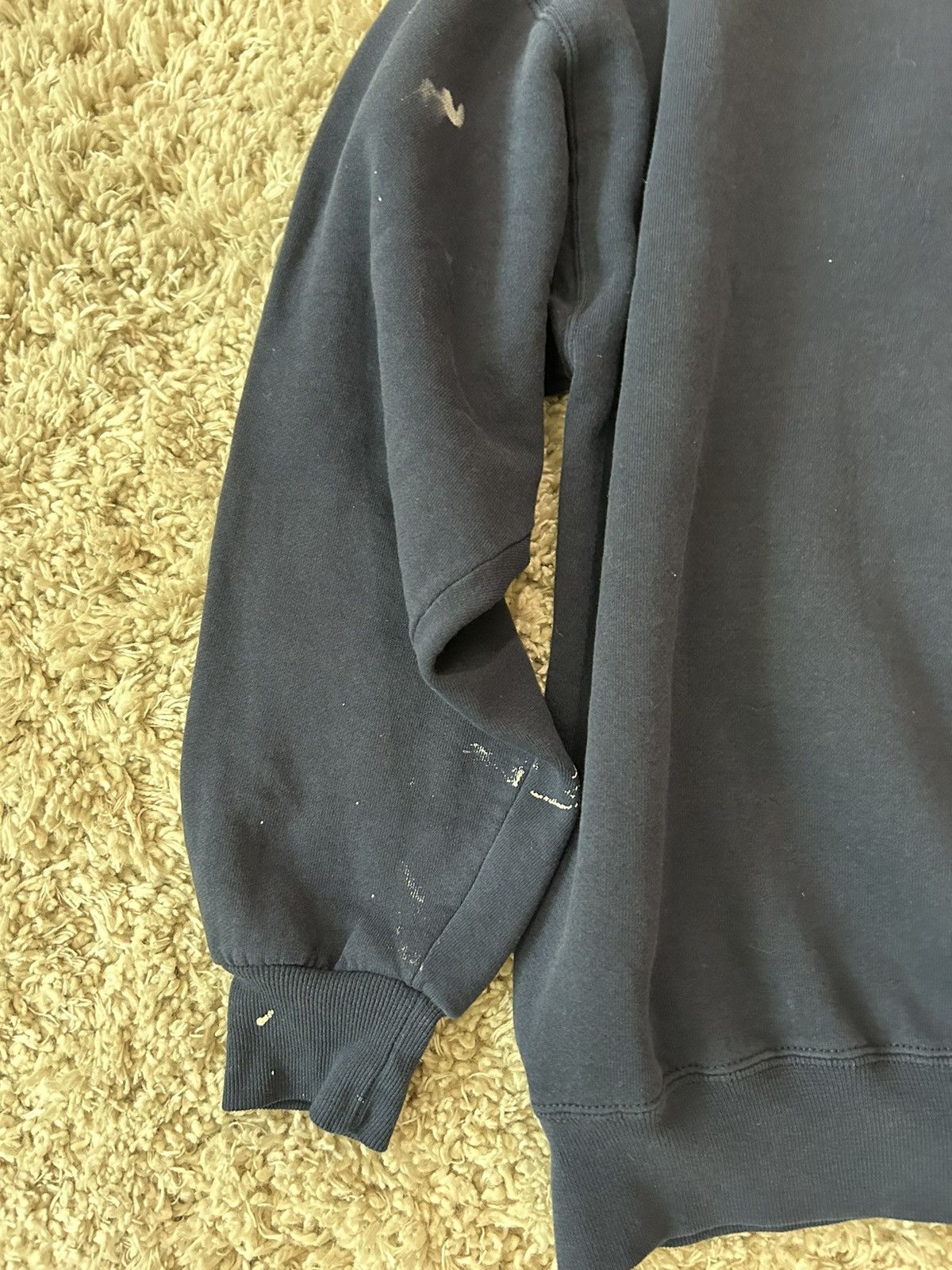 Jerzees × Vintage Vintage 90s Blue Painted Crewneck Size US XL / EU 56 / 4 - 6 Thumbnail