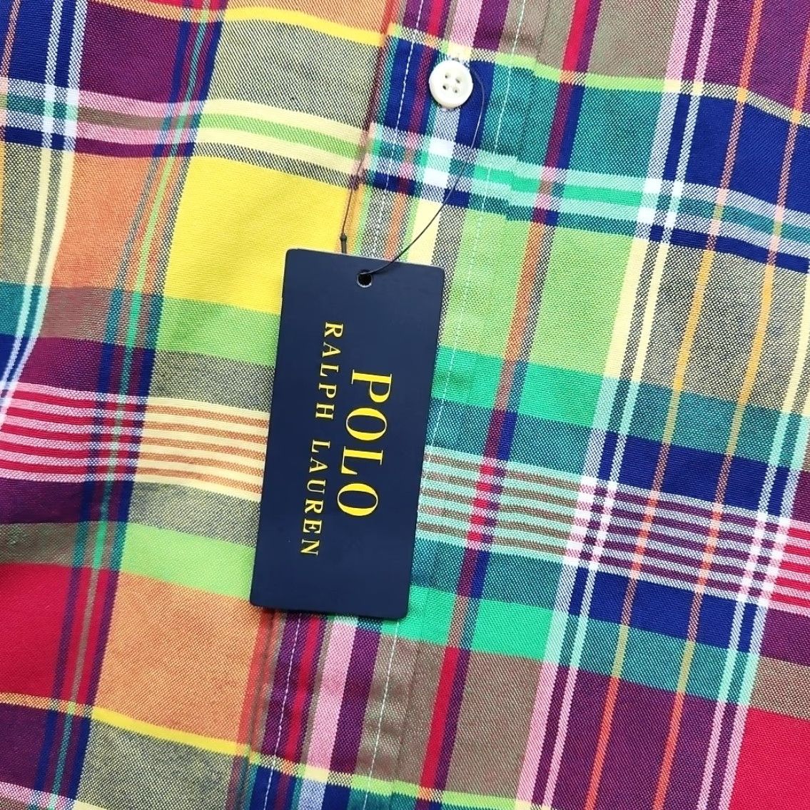 Polo Ralph Lauren Polo Ralph Lauren Shirt Men 3XLT Big Classic Button-Up Plaid Madras Performance Button-Down Multicolor Plaid Classic Preppy All Seasons Size US XXL / EU 58 / 5 - 2 Thumbnail