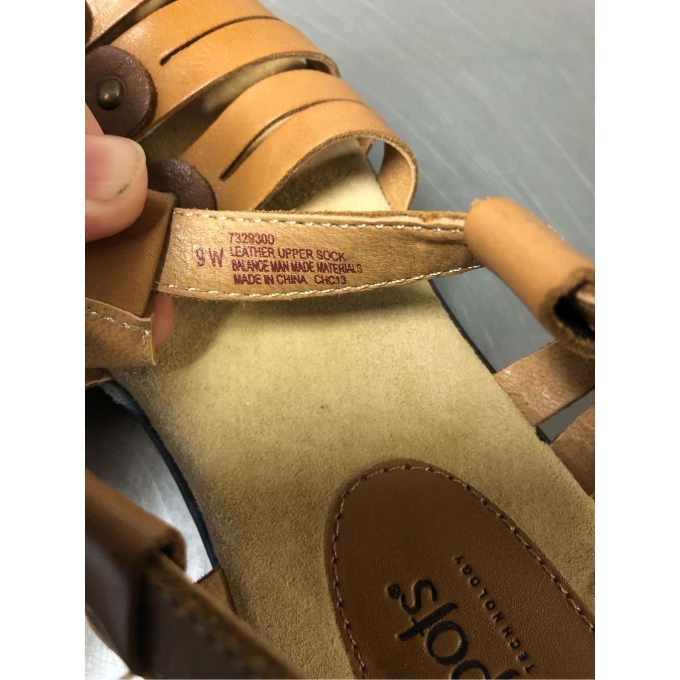 Other Softspots Pillowtop Technology Women’s Leather Brown and Tan Size US 9 / IT 39 - 6 Thumbnail