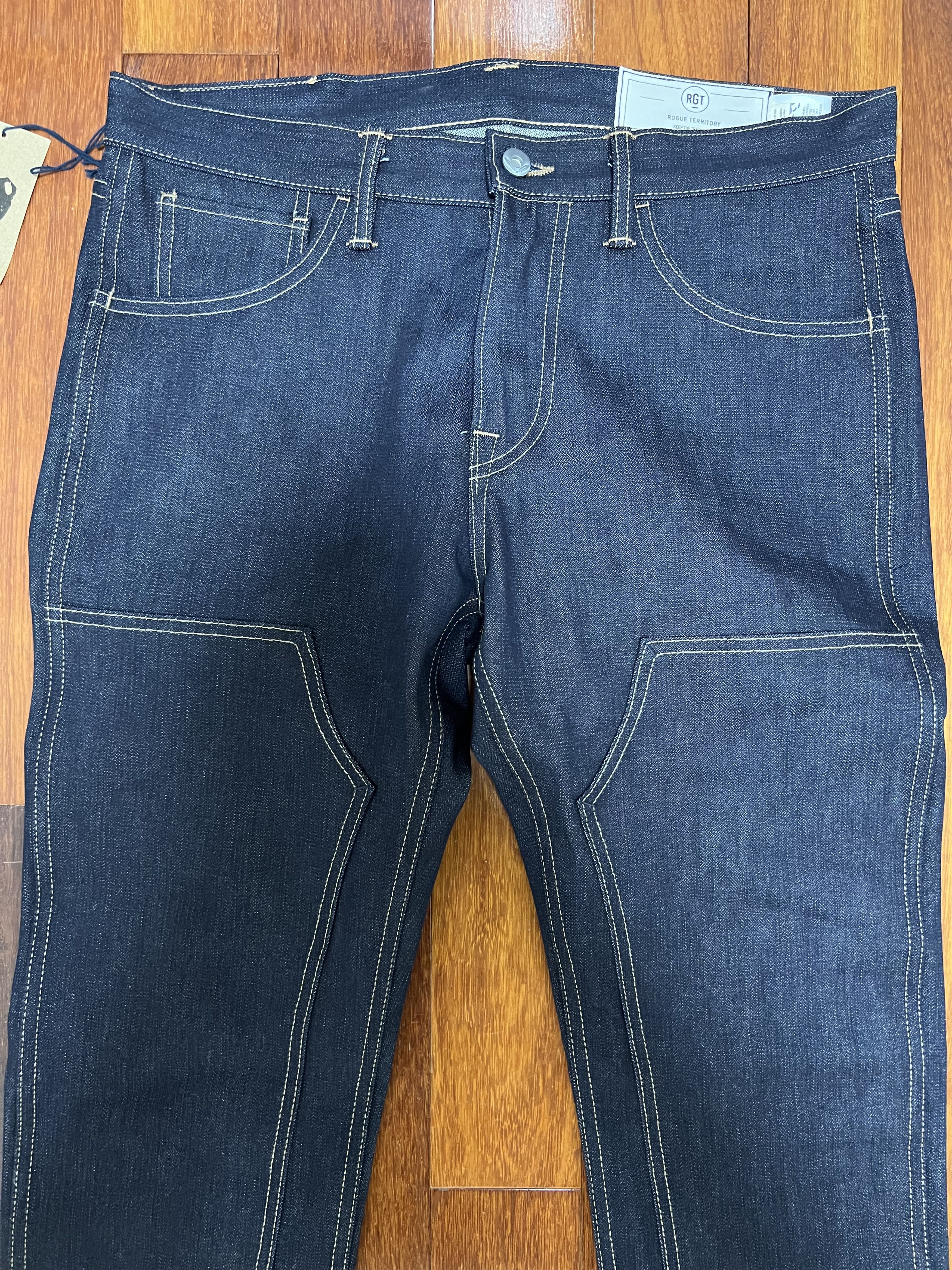 Rogue Territory 💚 Rogue Territory Double Knee Stanton 12.5oz Denim NEW Size US 32 / EU 48 - 9 Thumbnail