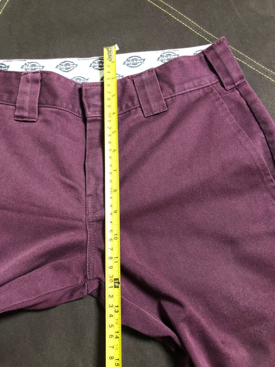 Dickies Dickies burgundy skateboarding long shorts capri Size US 30 / EU 46 - 7 Thumbnail