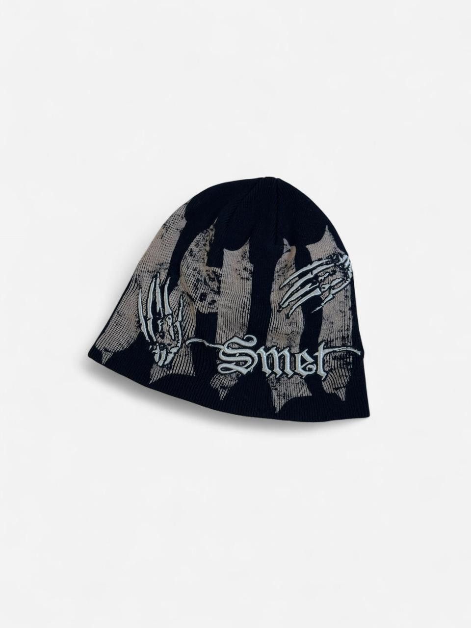 Vintage smet embroidered bones skully Size ONE SIZE - 1 Thumbnail