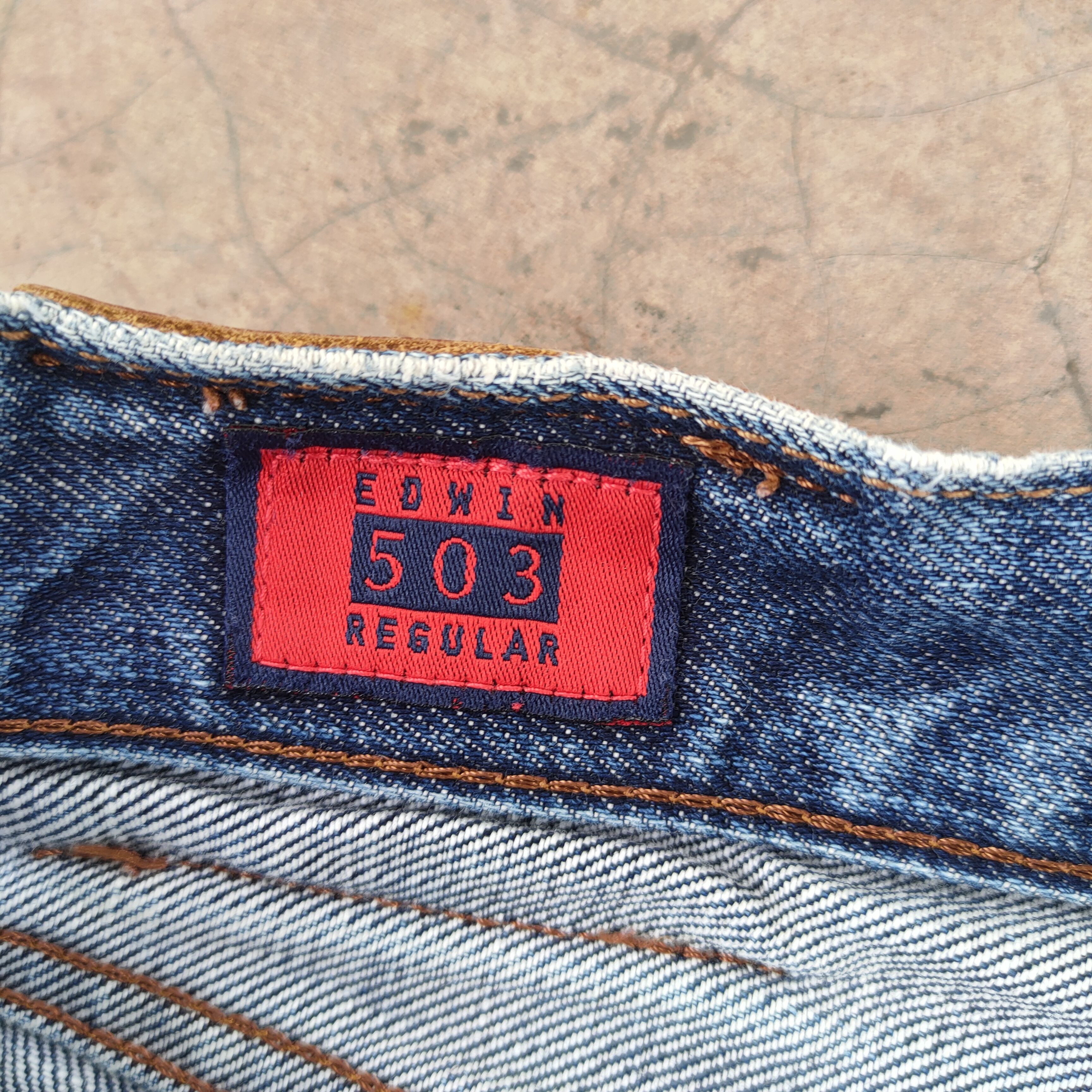 Edwin VINTAGE EDWIN 503 DISTRESSED JEANS DENIM PANTS Size US 28 / EU 44 - 13 Thumbnail