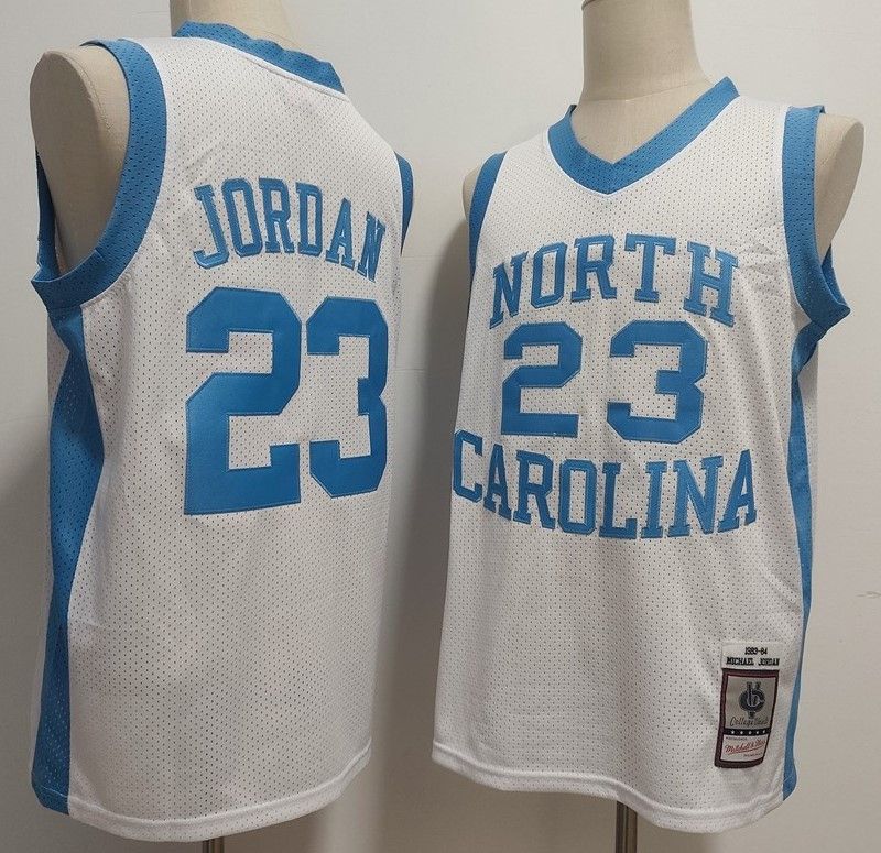 Other NCAA North Carolina Tar Heels 23 Michael Jordan White Size US M / EU 48-50 / 2 - 1 Thumbnail