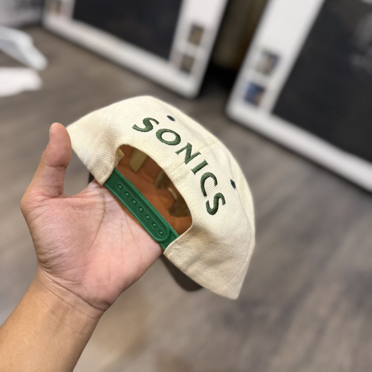 Vintage Seattle Sonics NBA 90's Size ONE SIZE - 2 Thumbnail