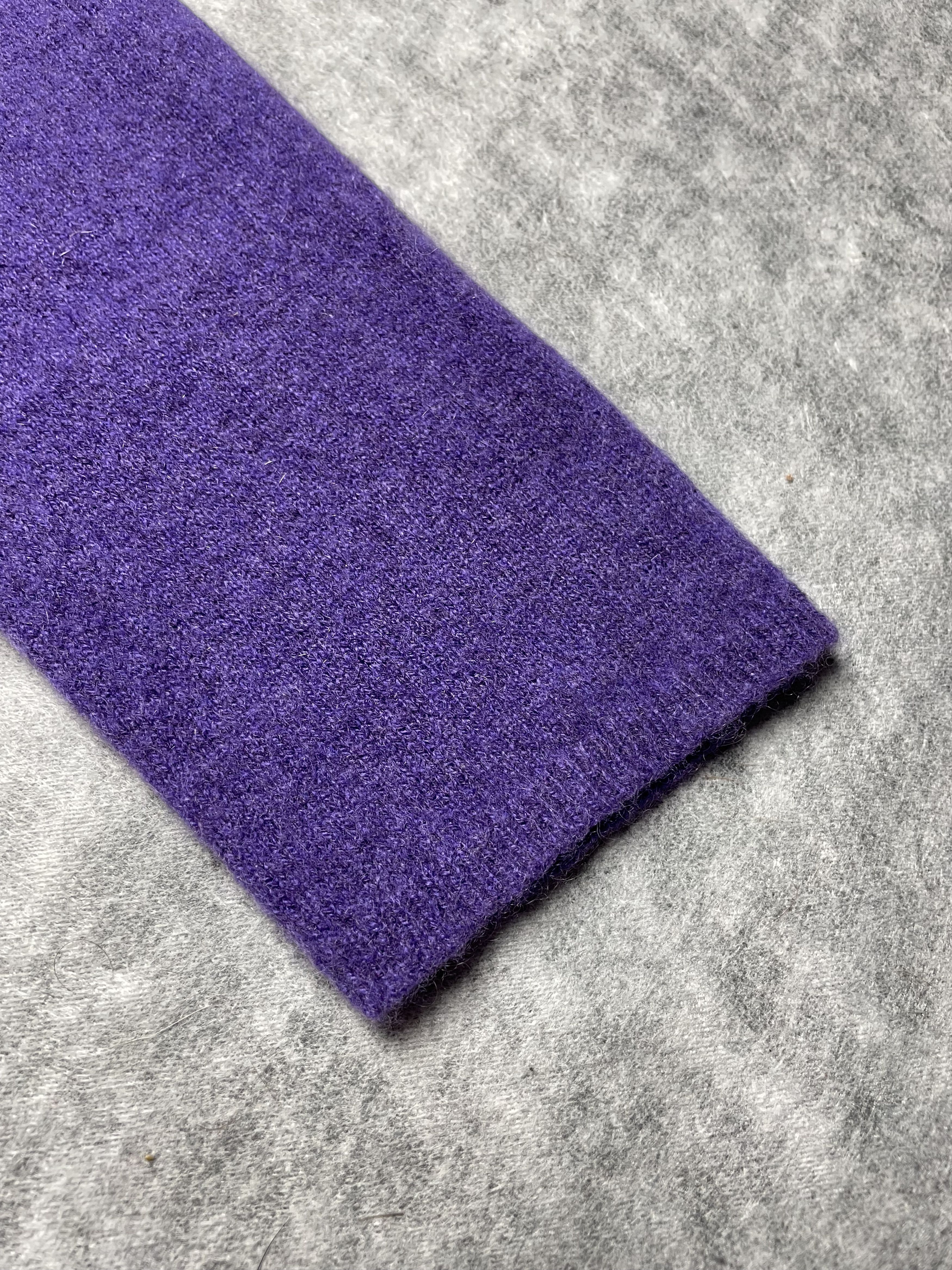 Fedeli FEDELI Cashmere Pullover Sweater Purple Womens Size M / US 6-8 / IT 42-44 - 7 Thumbnail