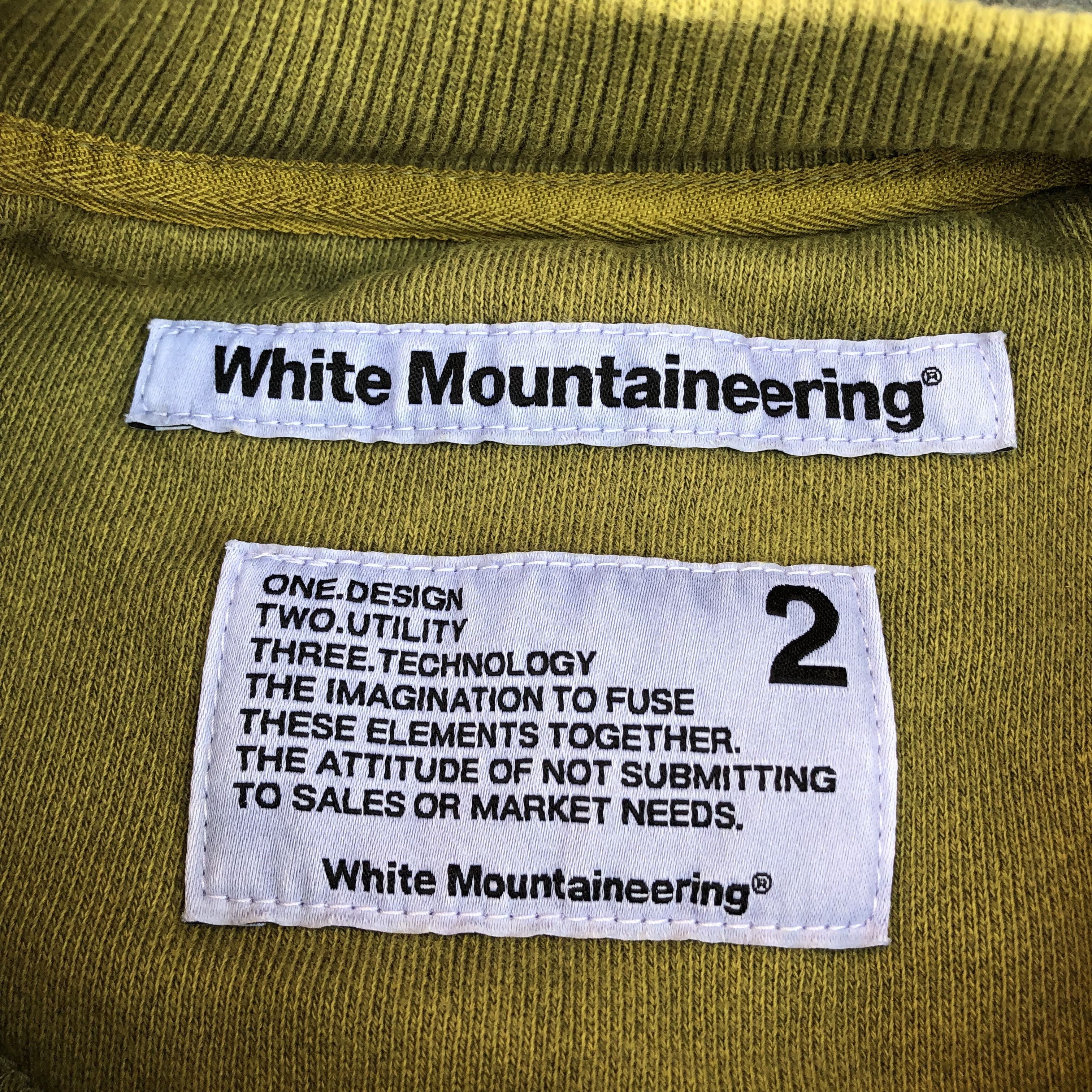 White Mountaineering White Mountaineering Garment Dye Sweat Pullover (Green) Size US M / EU 48-50 / 2 - 7 Thumbnail