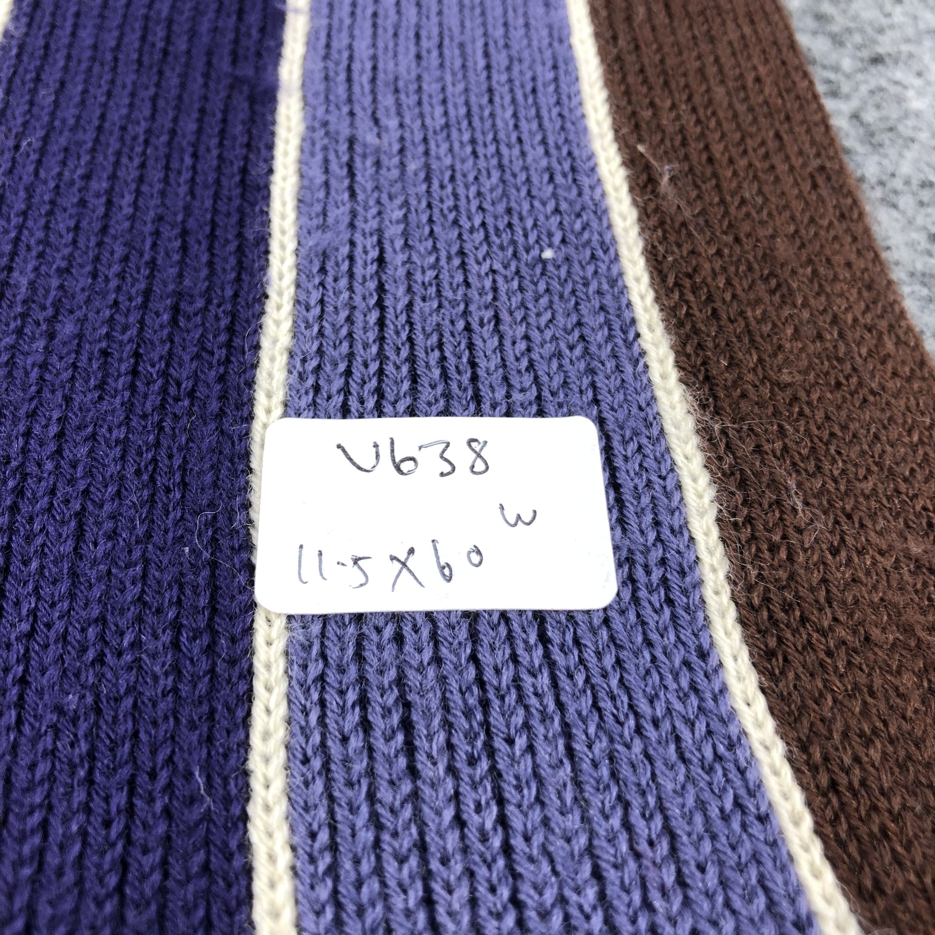 Paul Smith Paul Smith Striped Knit Wool Scarf Muffler V638 Size ONE SIZE - 6 Thumbnail