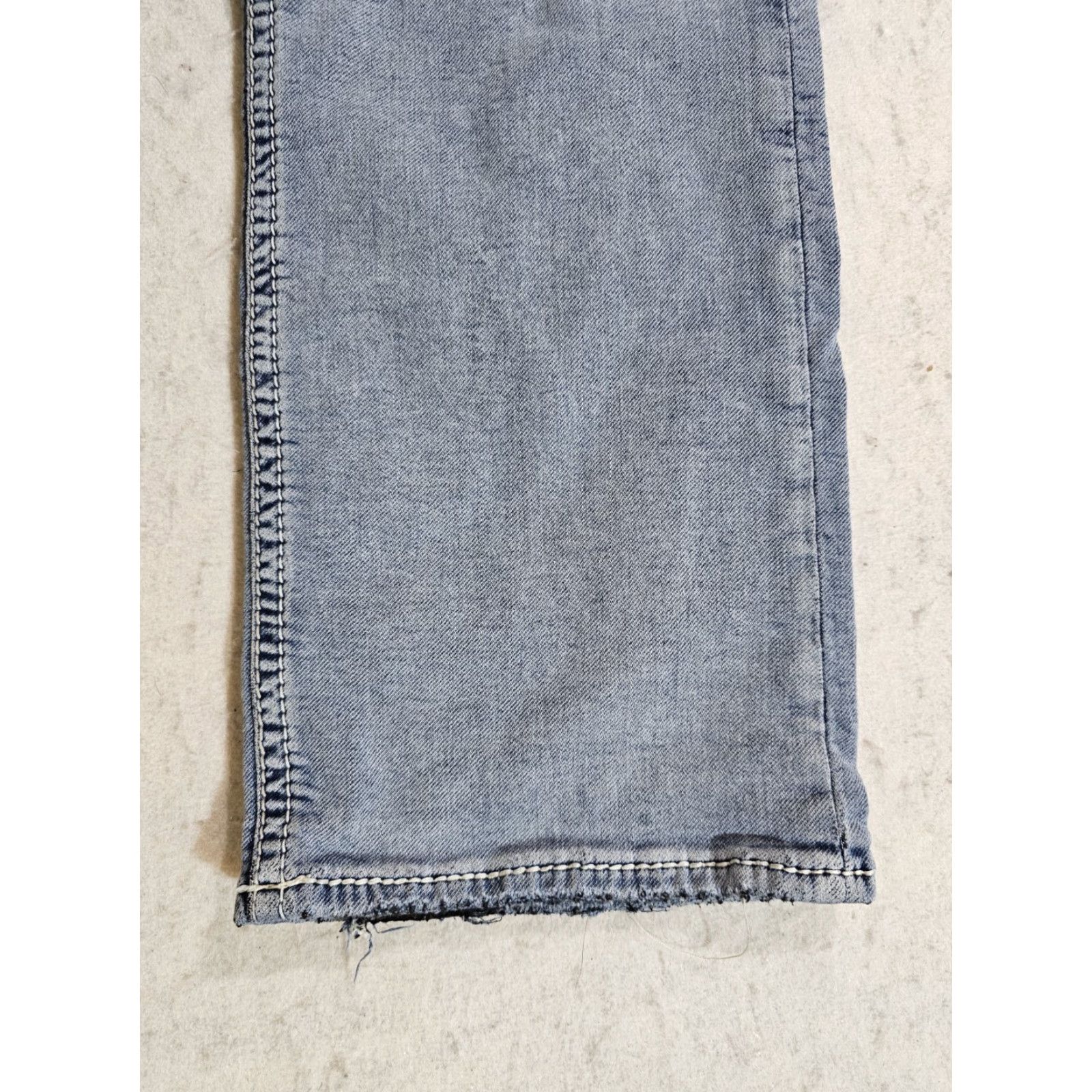 Silver Jeans Co. Silver Jeans Signature Zac Relaxed Straight Leg Jeans Mens 32x30 Light Wash Size US 32 / EU 48 - 3 Thumbnail