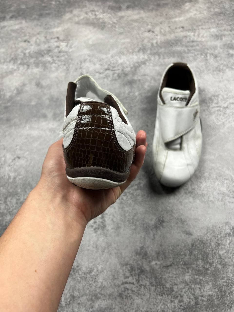Lacoste Vintage Lacoste Y2K Sneakers Streetwear Low-Top Size US 8 / EU 41 - 10 Thumbnail