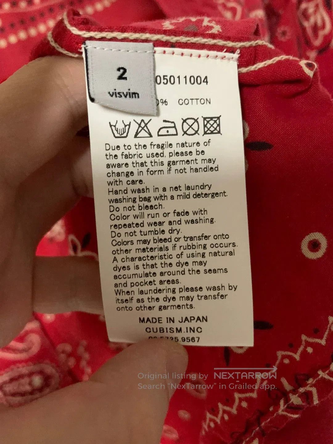 Visvim visvim 12 ICT Bandana Lhamo Shirt. Size US M / EU 48-50 / 2 - 4 Thumbnail