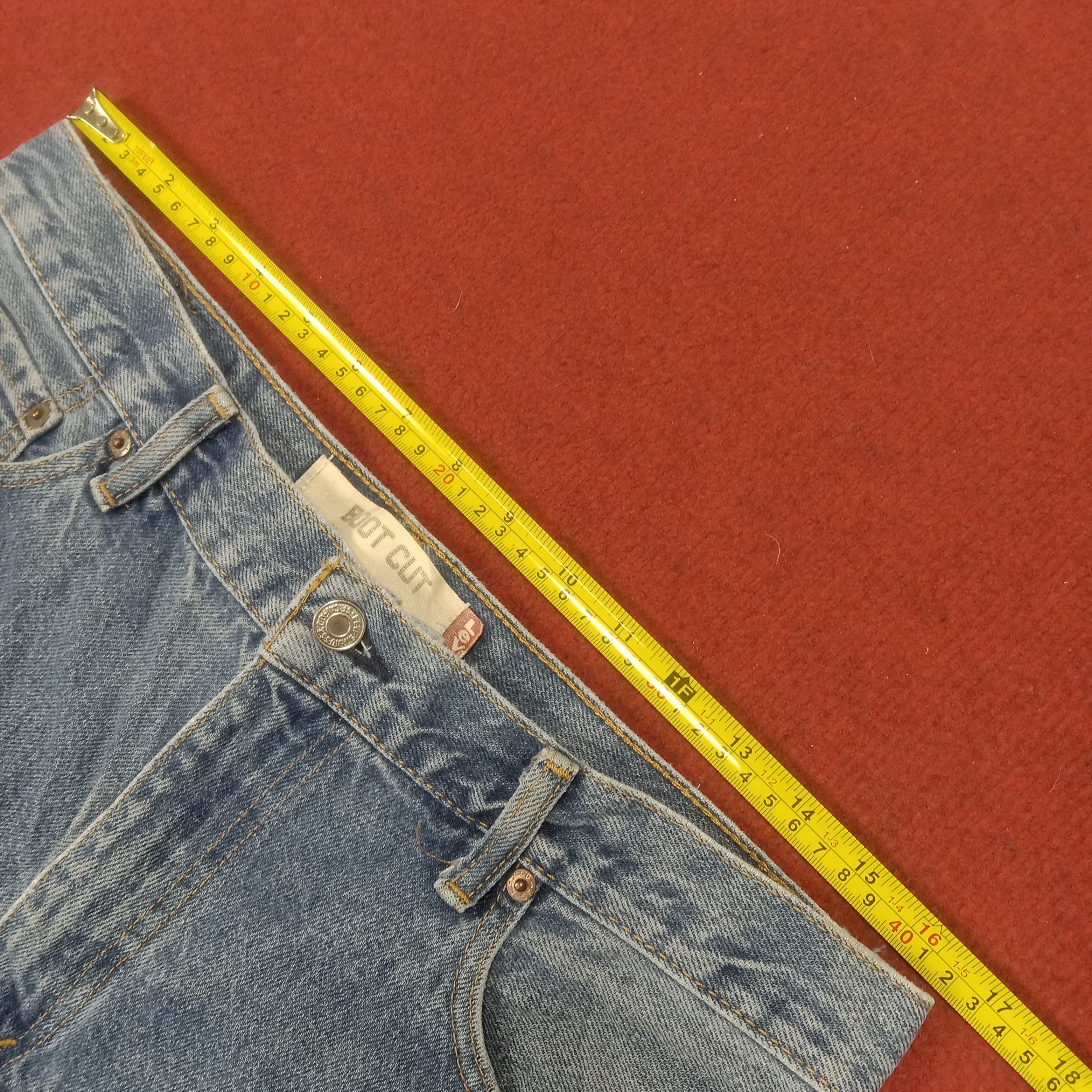 Levi's × Vintage Levis Distressed Jeans Daily Streetwear Style Size US 33 - 7 Thumbnail